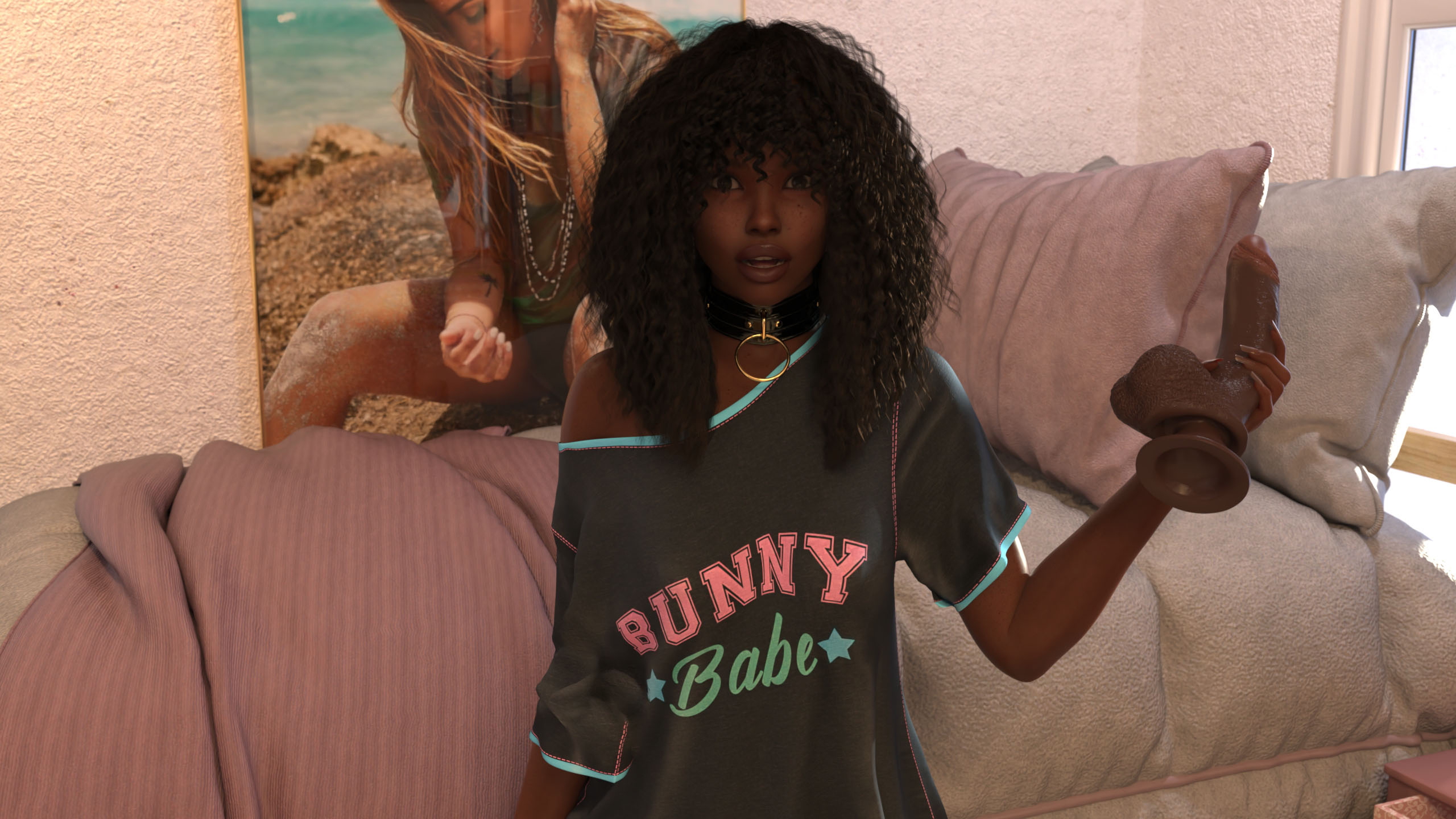 Got caught stealing  Sex Toy Sexy Slave Bdsm Black Hair Curly