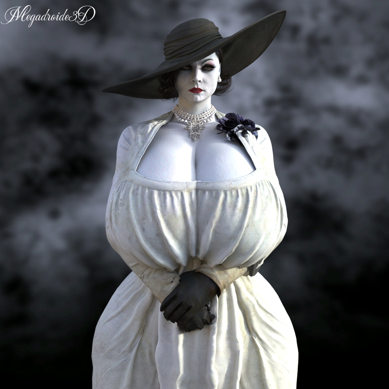 Resident Evil: Origins Village (3D COMIC PARODY) - Coming soon / Proximamente Resident Evil Lady Dimitrescu Big Tits Big Ass Muscle Comic Parody Horror 3