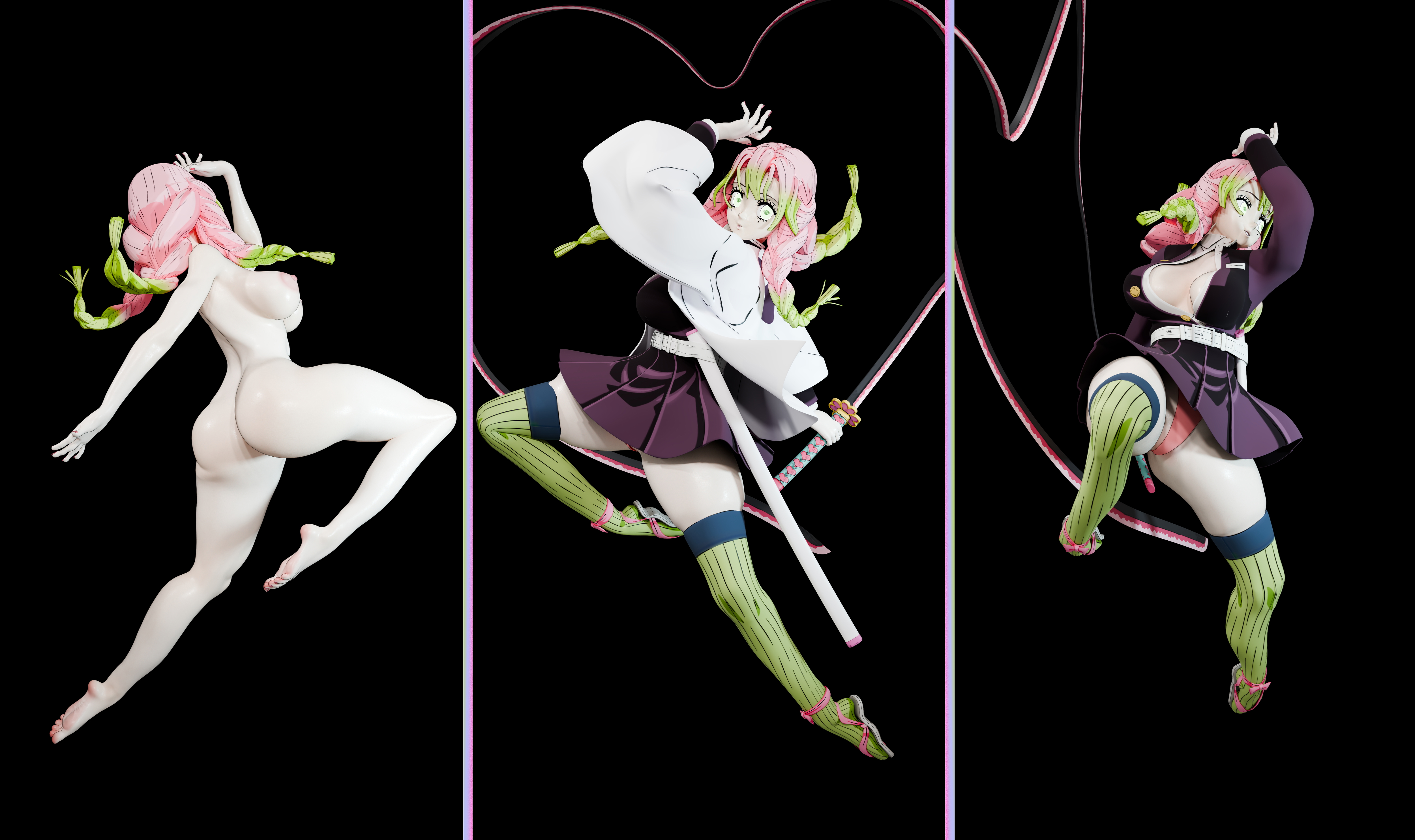  [POLL] Voting for the next animation on my subscription pages  Aqua Mitsuri Kanroji Nami Nico Robin Yoruichi Shihōin  2
