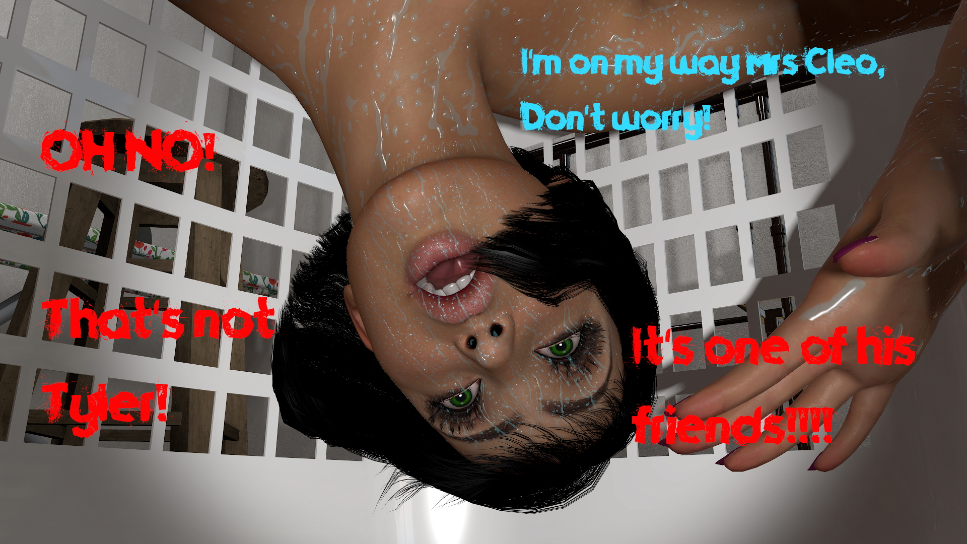 Dirty Laundry  Milf 3d Porn Big Tits Big Cock Cum Covered Stuck Rough Sex Doggy Style Deep throat Cunnilingus Cum In Throat 38