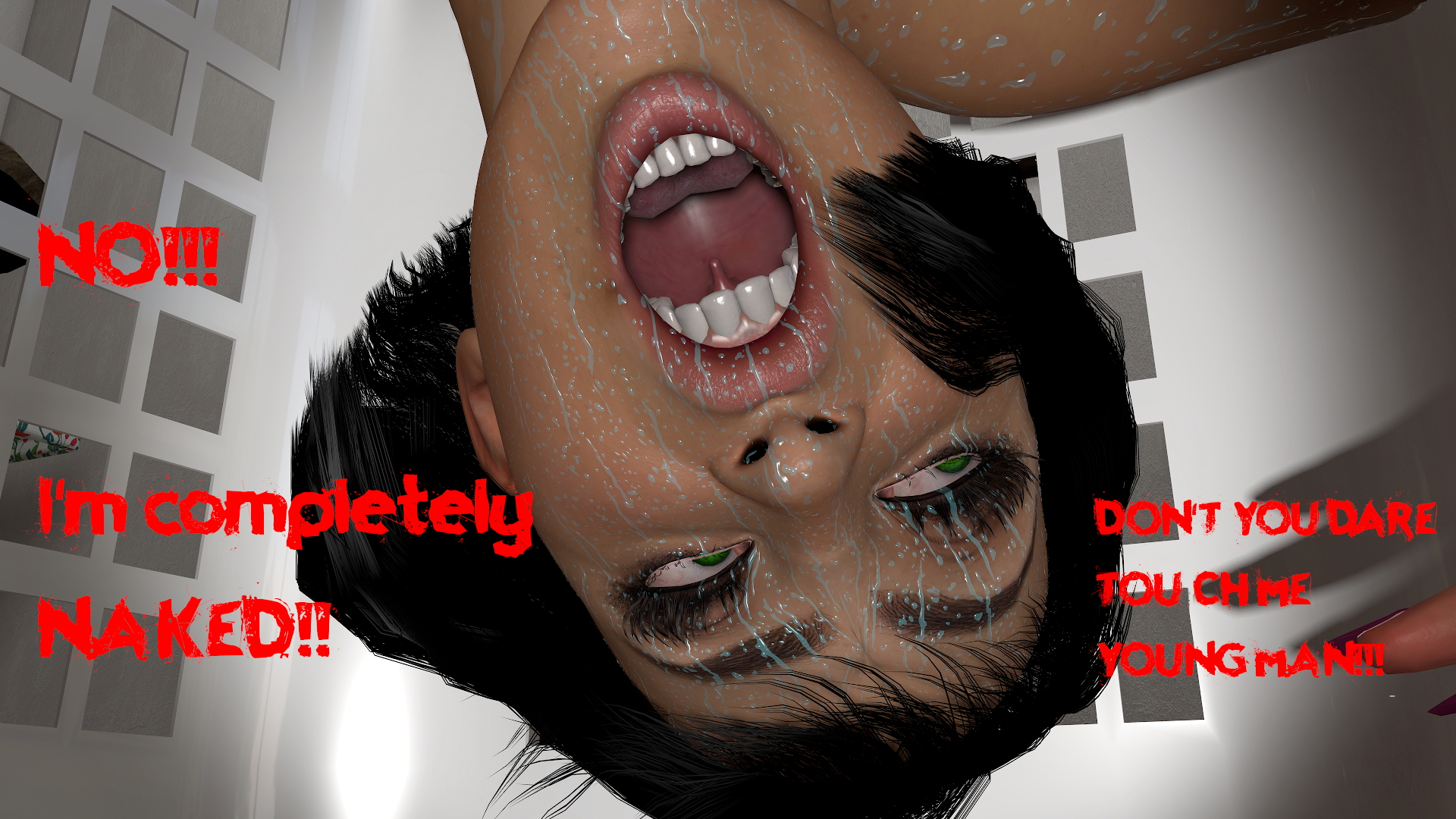 Dirty Laundry  Milf 3d Porn Big Tits Big Cock Cum Covered Stuck Rough Sex Doggy Style Deep throat Cunnilingus Cum In Throat 42