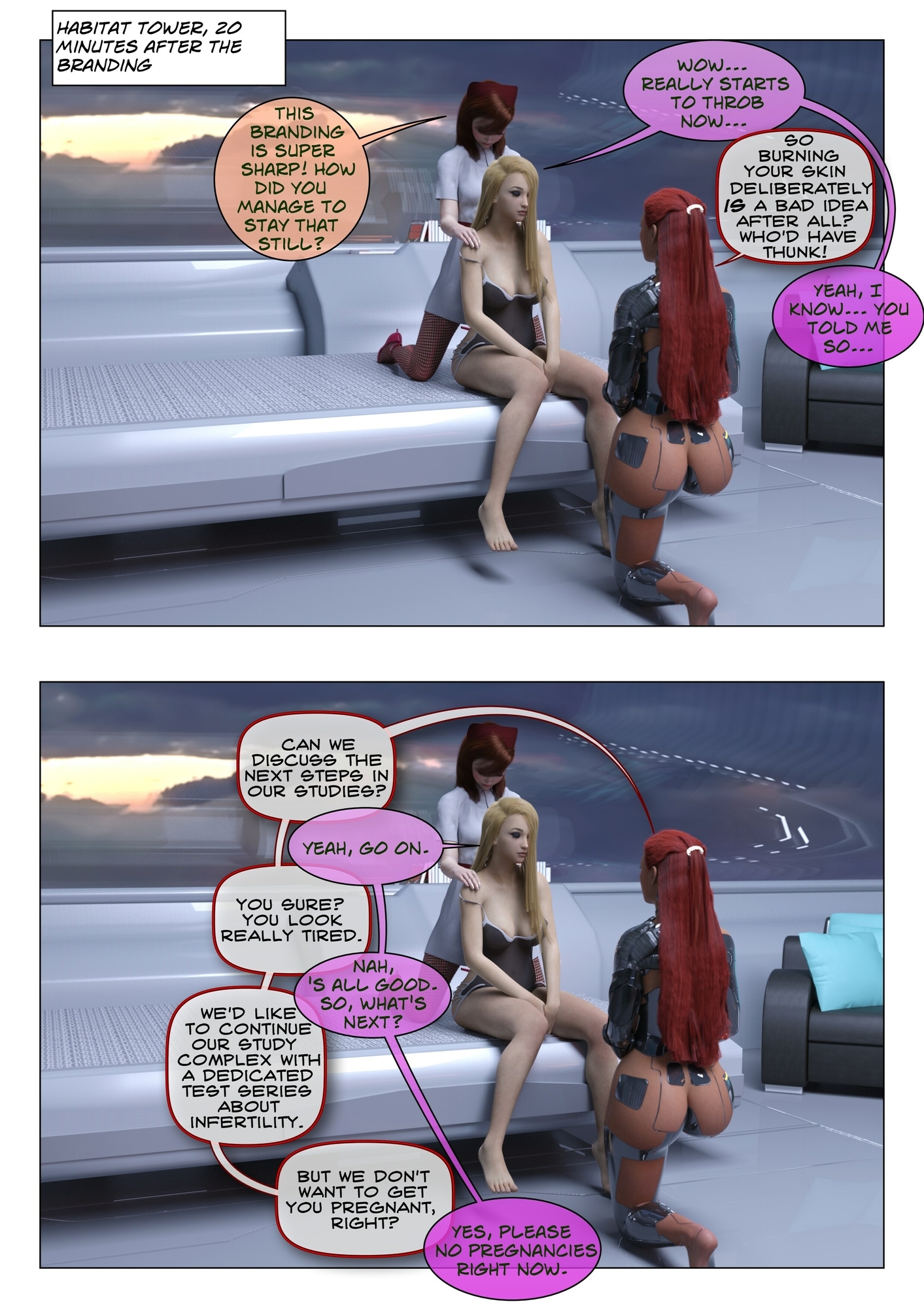 For Science Part 4  Medical Sci-fi Comic 2
