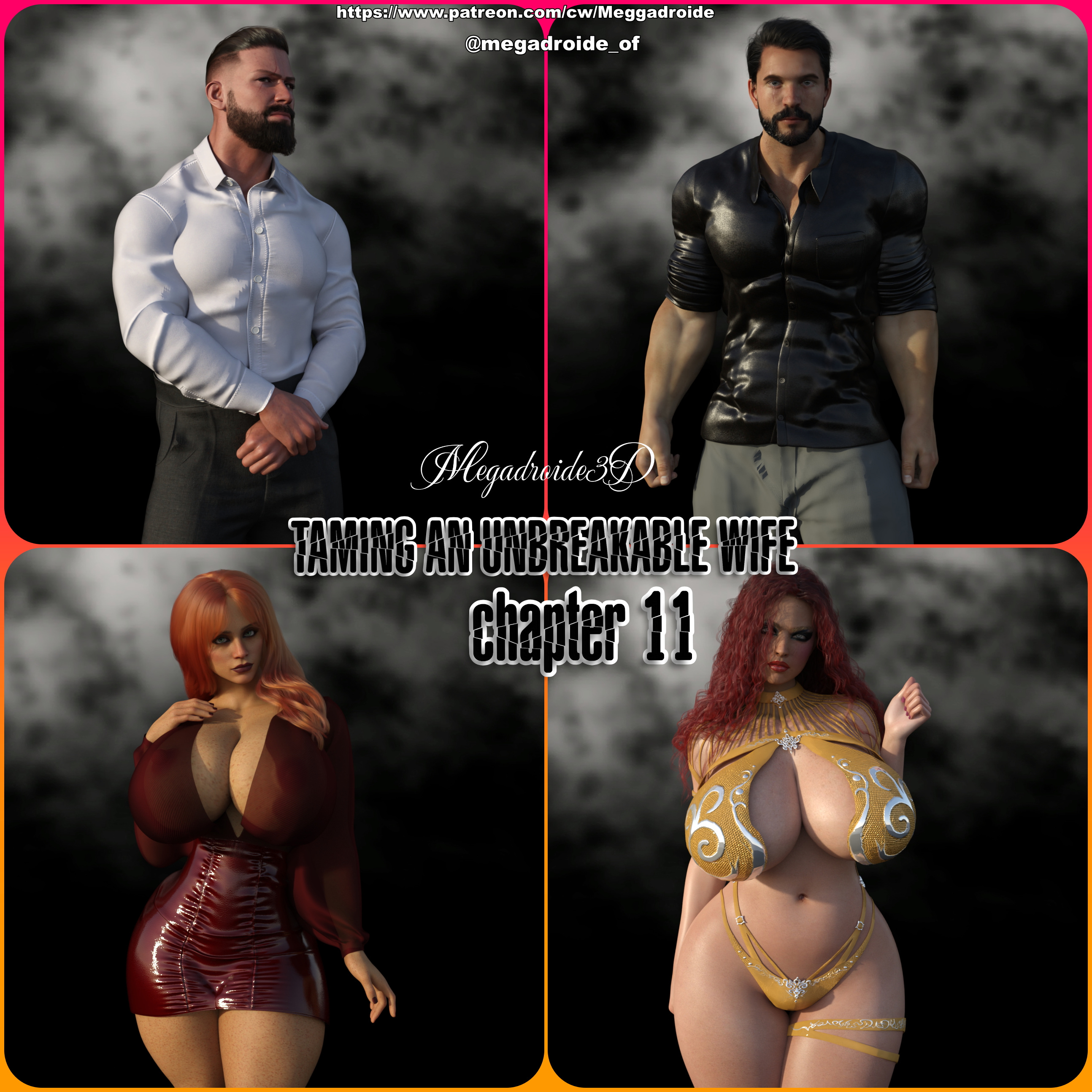 Taming an Unbreakable Wife  Chapter 11 - Coming Soon   Big Breasts Big Ass Muscle Comic Original Series Original Character Harem Cheating 2