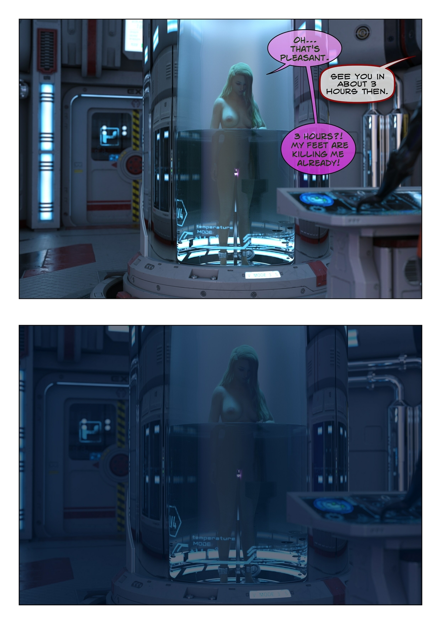 For Science Part 4  Medical Sci-fi Comic 9