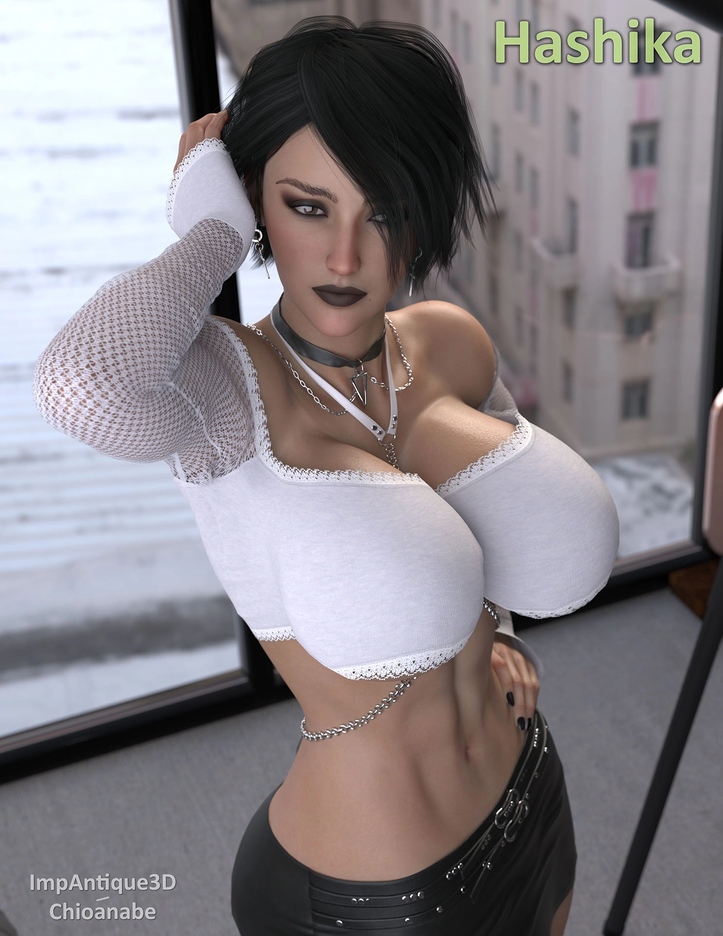 Hashika Pinup 01-Alt  Pinup Big Tits