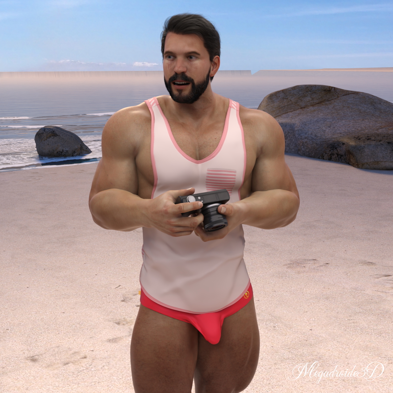 TAMING AN UNBREAKABLE WIFE CHAPTER 11 - FULL COMIC   Original Character Original Series Cheating Big Ass Big Tits Muscle Bikini Beach Exposed Comic 8