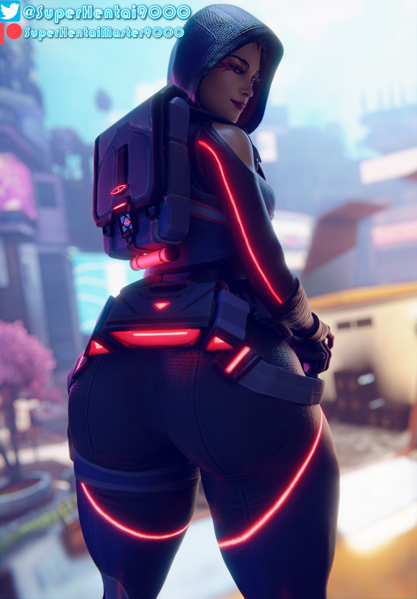 Loba Origins Pose Apex Legends Loba 