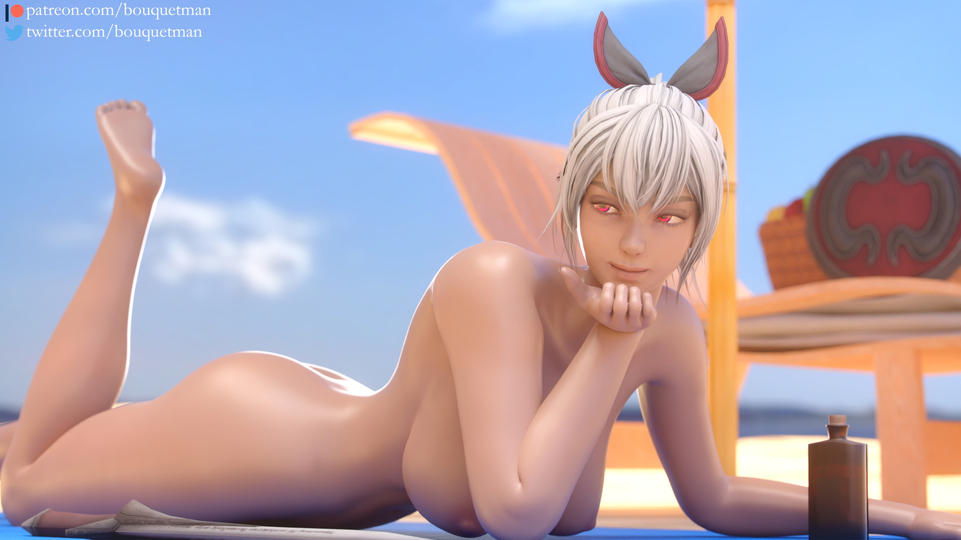 Cassandra Pin-up 2 Cassandra Alexandra Soul Calibur 3d Porn Pinup Nude Naked Pink Nipples Big Tits Big boobs Swimsuit Beach Pubic Hair Pussy 3
