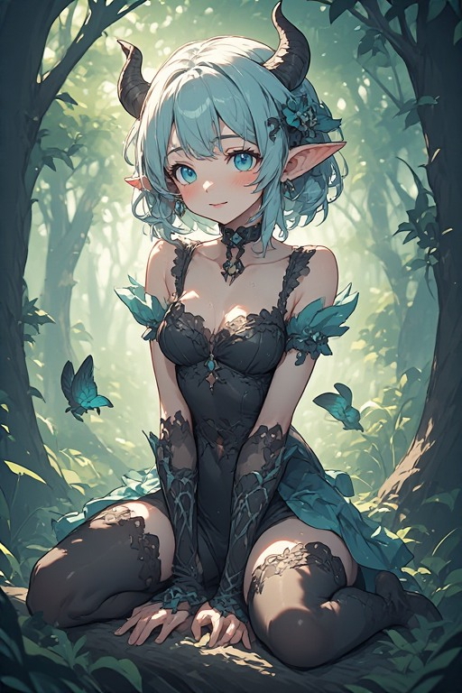 Fairy in the forest