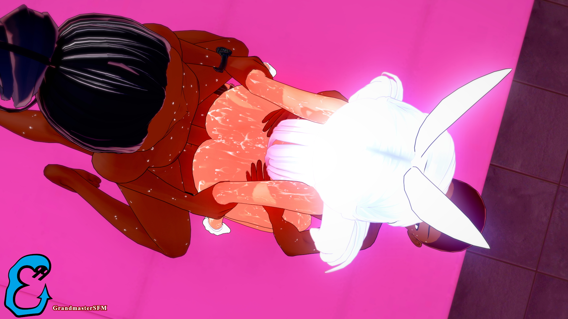 Breeding A Rabbit Original Character Original Big Black Cock Bunny Bunny Ears Snowbunny Interracial Black Cock Blacked Dark Skin Dark Skinned Male Threesome 13