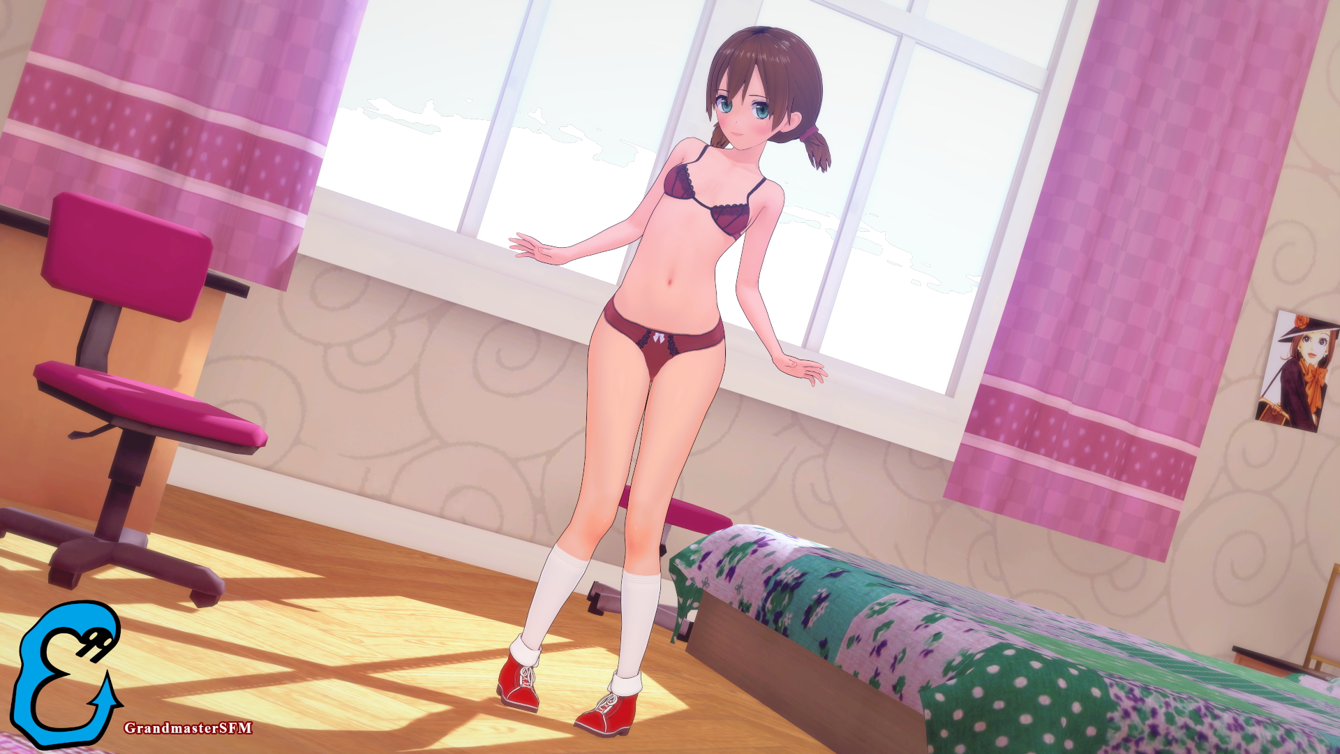 Brooklyn Marnez Original Character Original Futanari Futa Dickgirl Breasts Boobs Tits 2