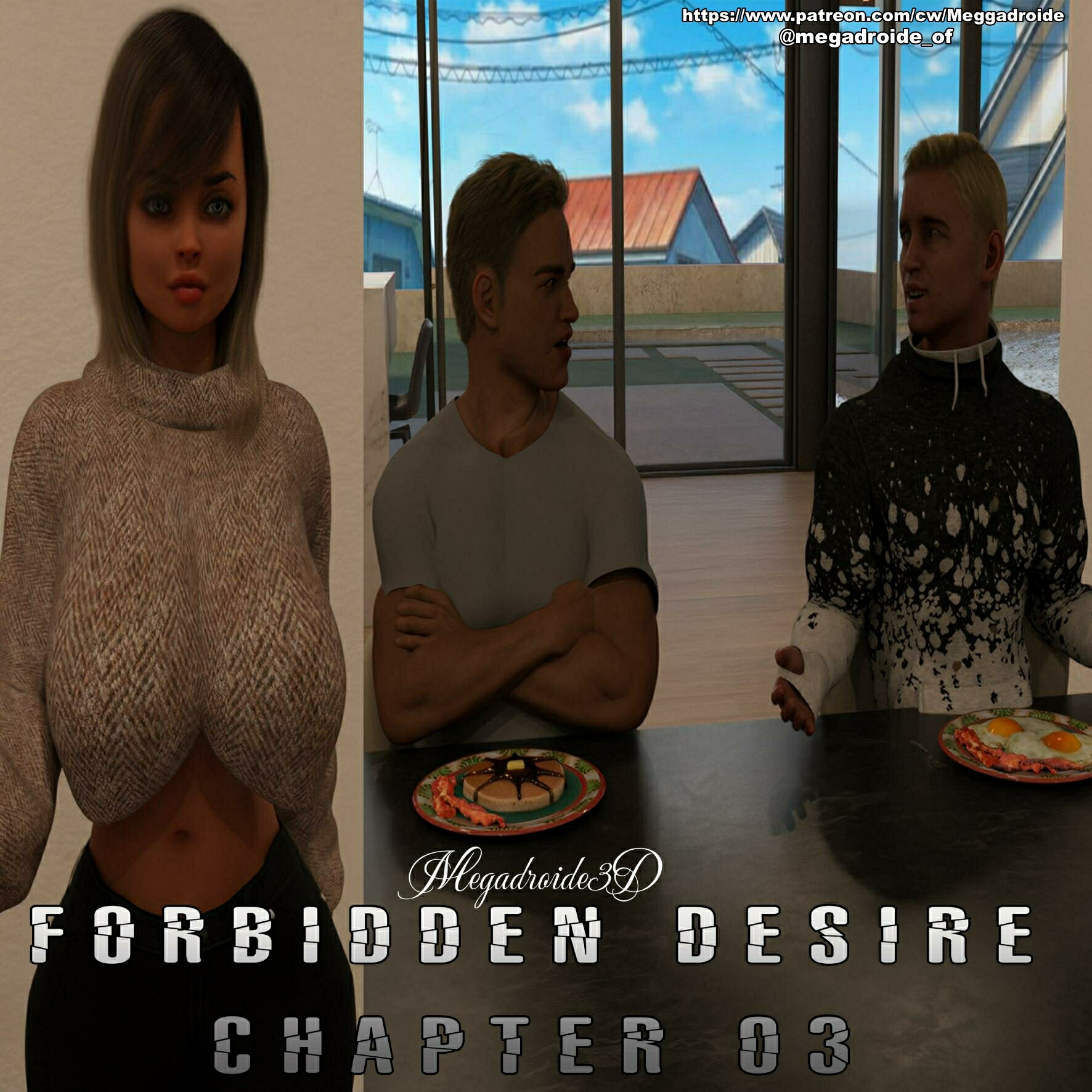 FORBIDDEN DESIRE CHAPTER 03 - IN PROGRESS / DESEO PROHIBIDO CAPITULO 03 - EN PROGRESO Original Character Milf Harem Incest Original Series Comic Big Ass Big Breasts Muscle Big Penis