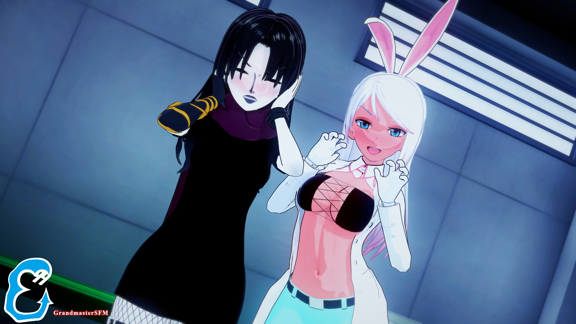 Meesha s Fat Ass (+Extras) Original Character Original Futanari Futa Dickgirl Dick Penis Cock Ass Big Ass Reverse Cowgirl Breasts Boobs Tits Bunny Bunny Ears Vampire Vampire Girl Goth Girl Gothic Elf Glasses Animal Ears 22
