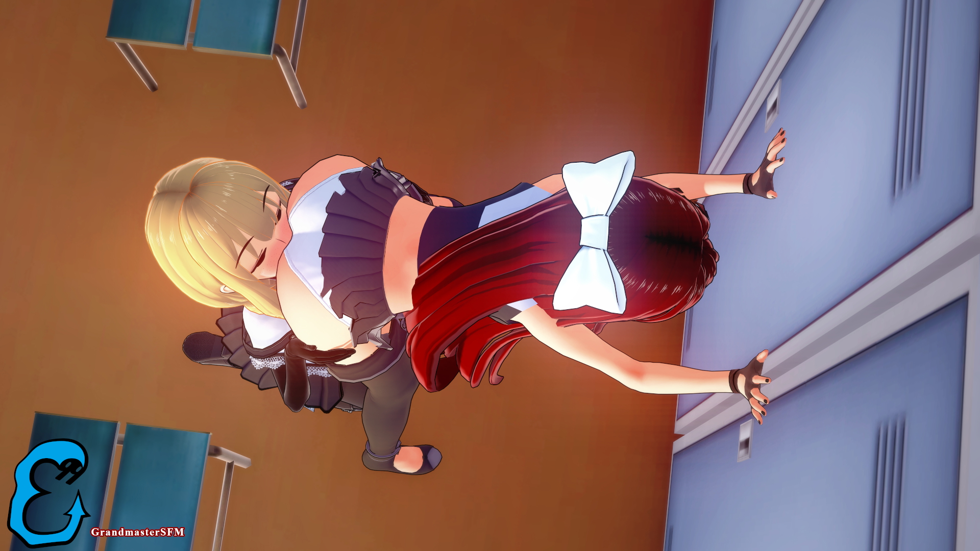 The Nuegin Special Original Character Original Ass Big Ass Eating Ass Eating Pussy Cunnilingus Rimming Nun Lesbian Lesbians Lesbian Sex 2girls From Behind 9