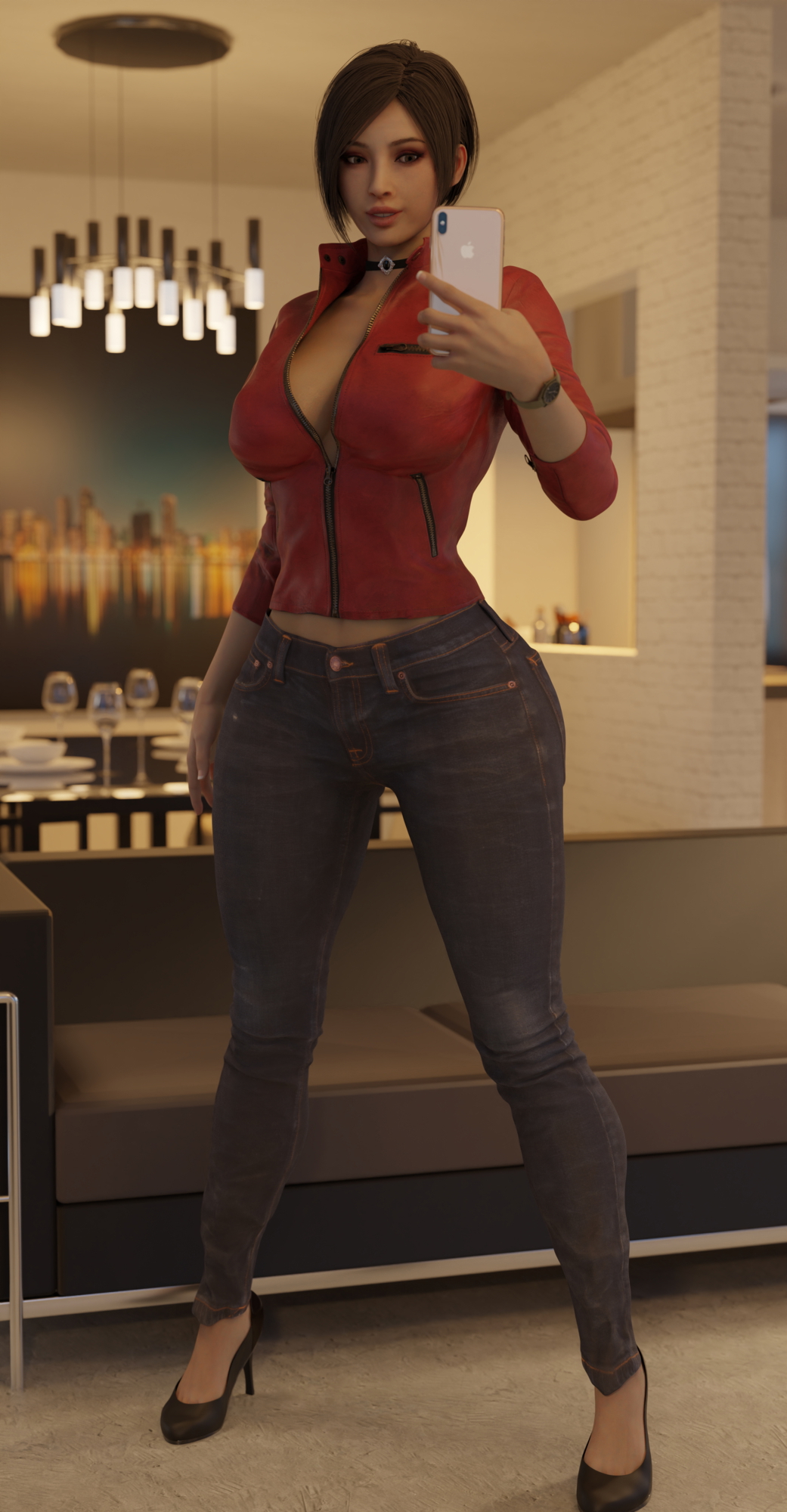 Ada Outfit Ada Wong Resident Evil 3d Porn Outfit Sexy Glasses