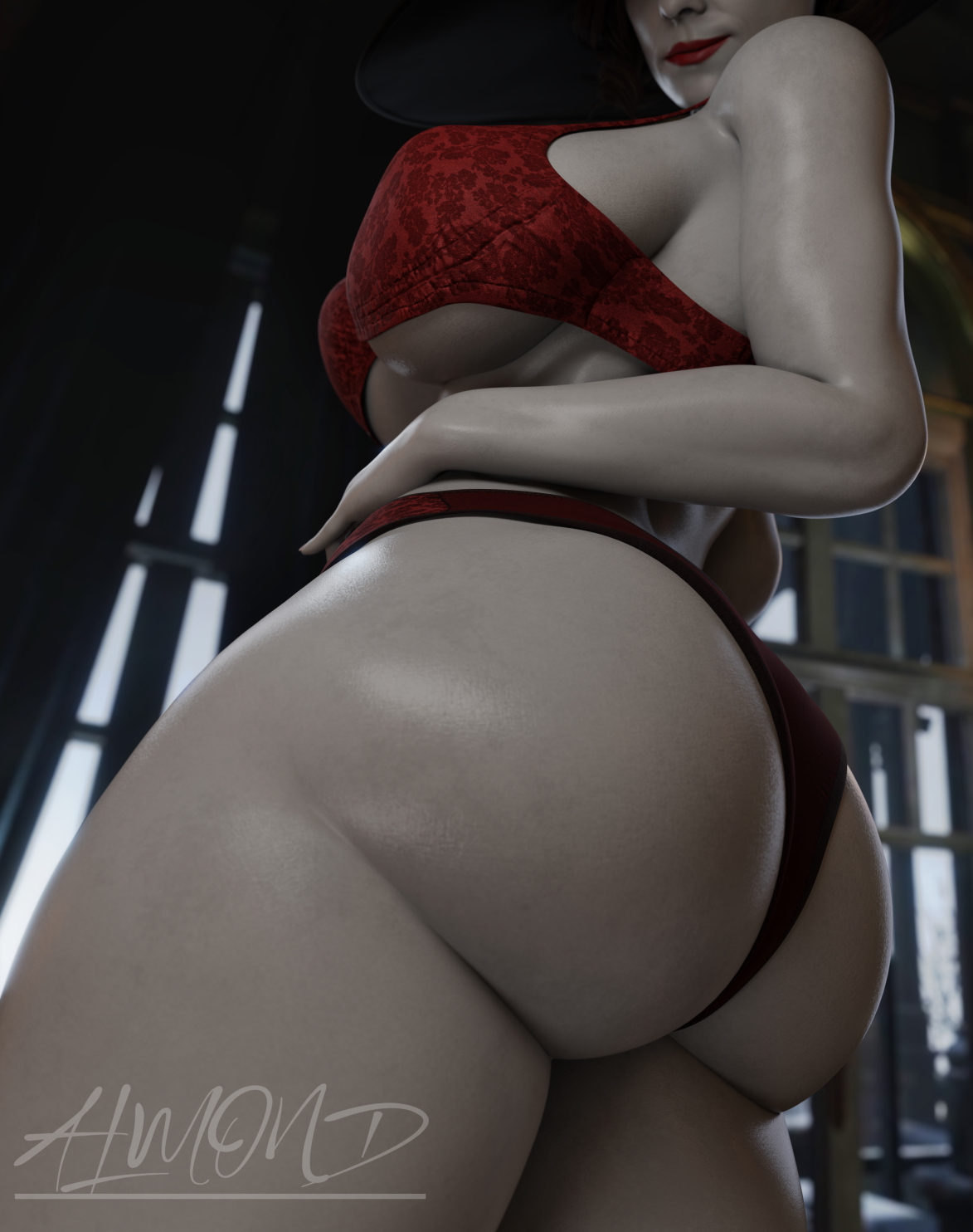 Dimitrescu pose Resident Evil Lady Dimitrescu 3d Porn Nude Pussy Butt Hole Anus Booty Ass Big Tits Big Breasts Big Booty Big boobs 3