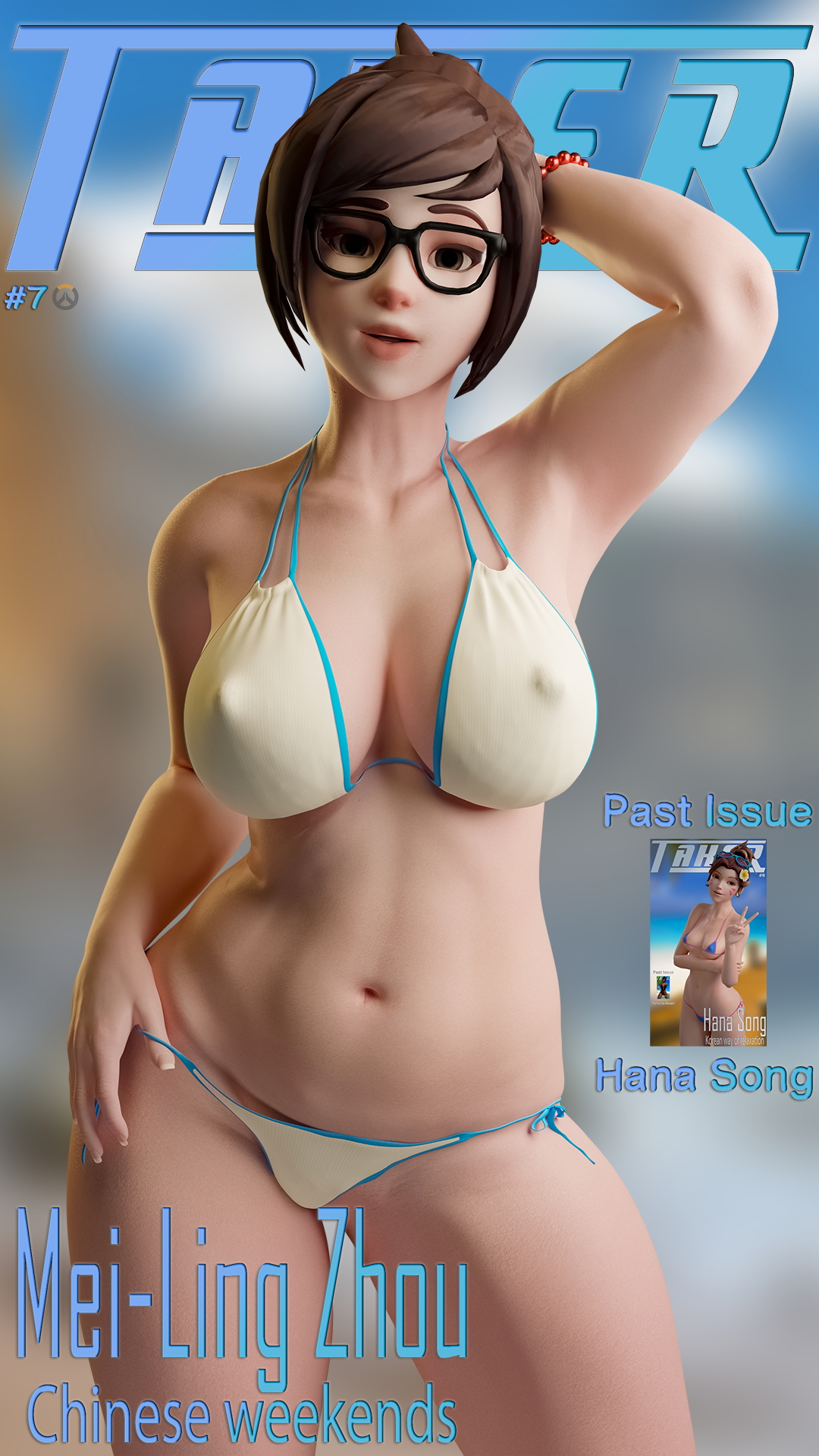 And here is the new issue of our magazine! Enjoy! Overwatch Mei (Overwatch) 3d Porn Nude Alt Version Swimsuit Pink Nipples Pussy Natural Boobs Natural Tits Magazine