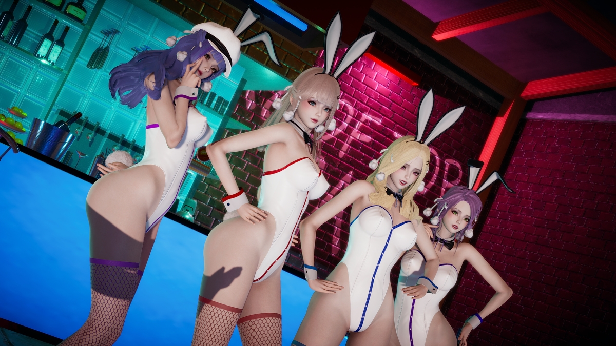 Honey Select 2 Sake Bar / Bunny Honey Select 2 Petite Teen Big boobs Big Tits Hentai 3d Porn Butt Hole Anus Naked Nude Bunny Spread Legs Doggy Style Showing Her Body Nipples 2