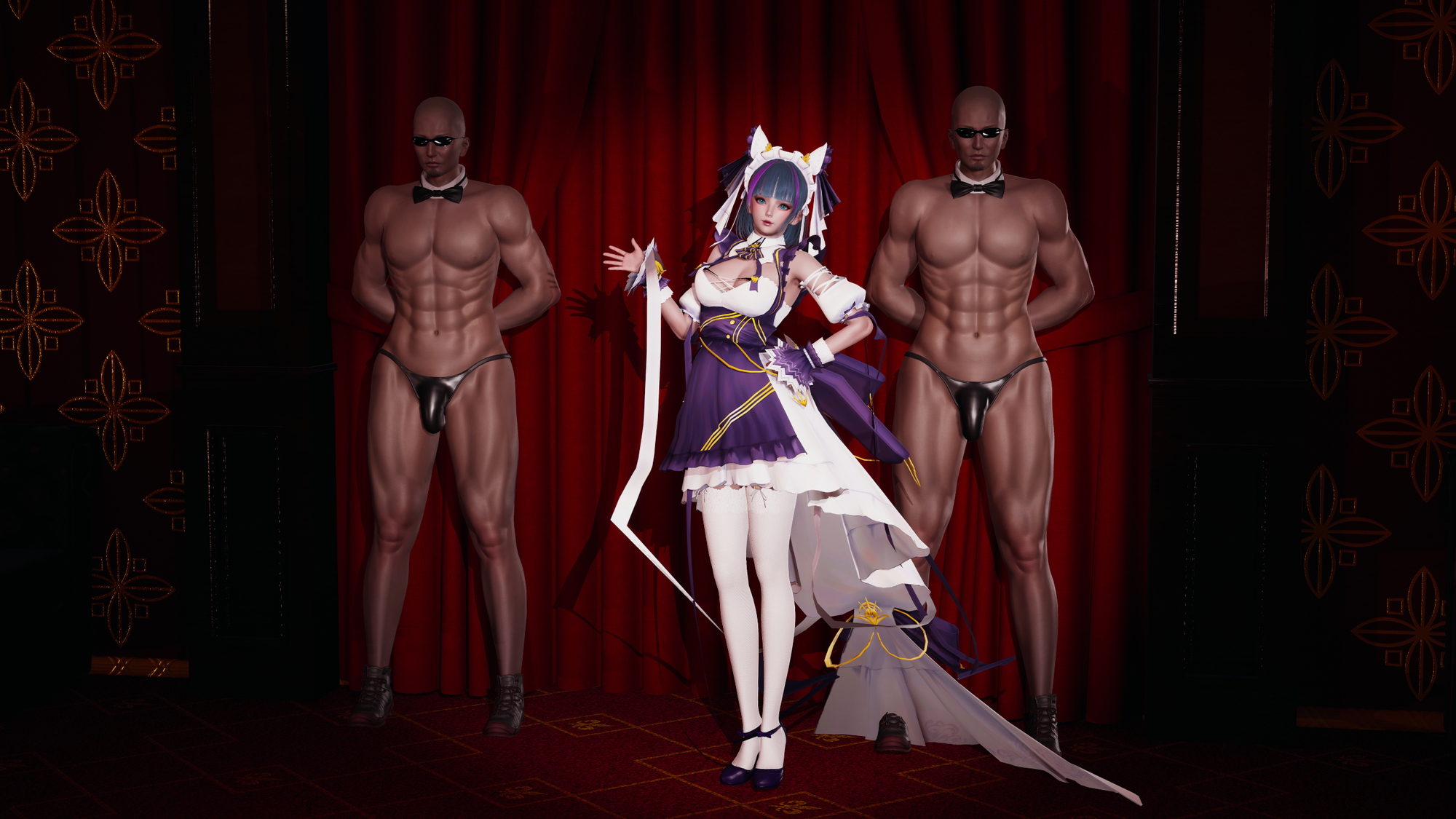 Honey Select 2 - Cat Cat / Cheshire Honey Select 2 Cheshire Azur Lane Petite Teen Hentai 3d Porn Pussy Pink Nipples Natural Boobs Natural Tits Sex Threesome Doggy Style Anal Sex Anal Pussy Penetration Nude Naked Double Penetration Fat 2