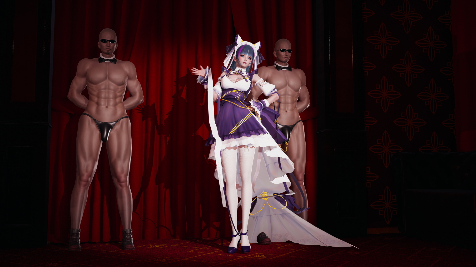 Honey Select 2 - Cat Cat / Cheshire Honey Select 2 Cheshire Azur Lane Petite Teen Hentai 3d Porn Pussy Pink Nipples Natural Boobs Natural Tits Sex Threesome Doggy Style Anal Sex Anal Pussy Penetration Nude Naked Double Penetration Fat 7