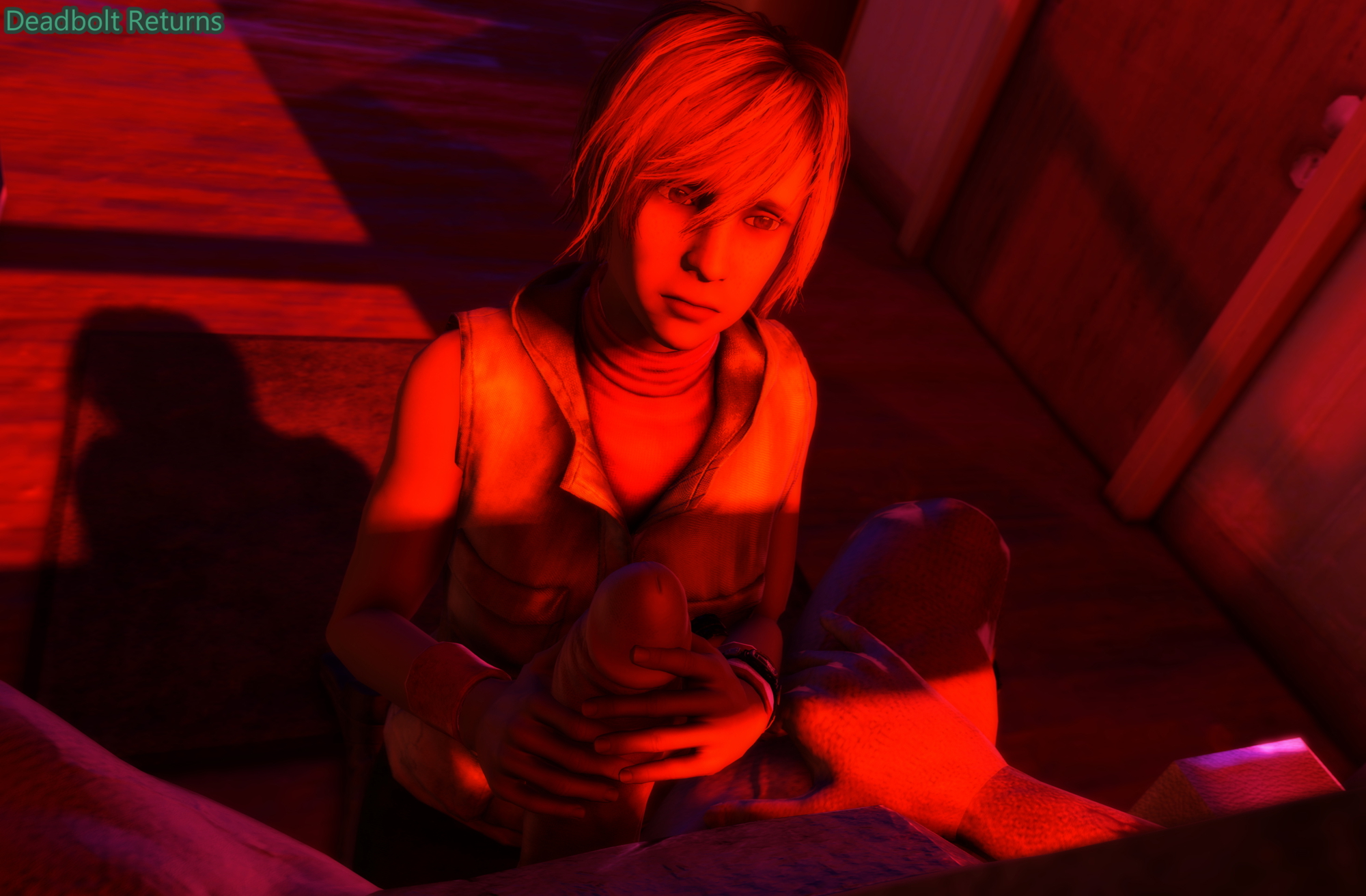 Heather Caught by Pyramid Head Heather Mason Silent Hill Silent Hill 3 Pyramid Head 3d Porn Sfm Source Filmmaker 4