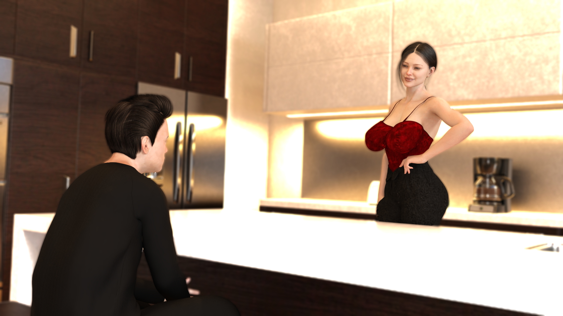 I'm Working On My First Project  Big Tits Big Ass Big Breasts Love Maid Comic Milf