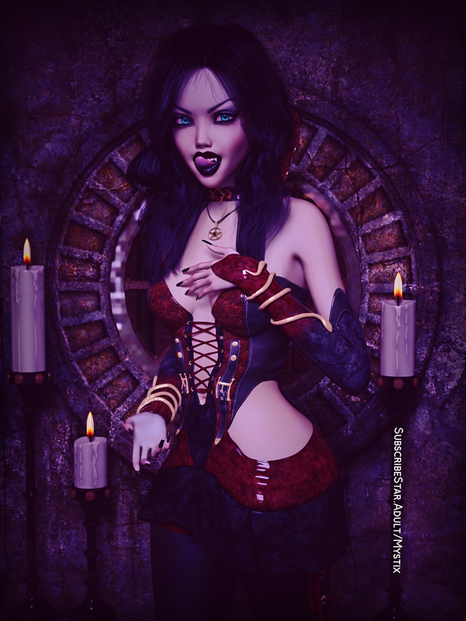 Goth girl Sabby wants to play Sabby Vampire Vampire Girl Goth
