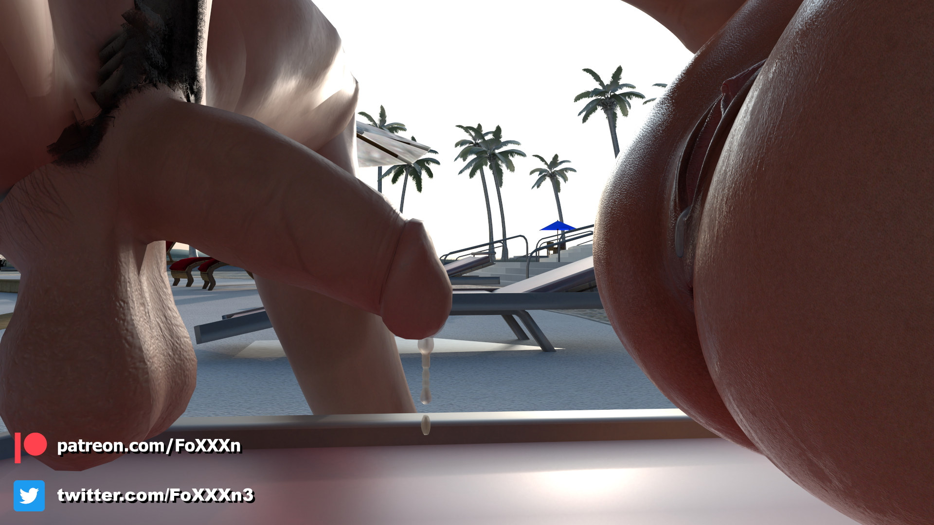 Jill and Leon by the Pool Resident Evil Resident Evil 2 Resident Evil 3 Remake Jill Valentine Leon Kennedy Anal Anal Penetration Anal Sex Cum Cum Inside Cum In Pussy Cum Drip Creampie Scream In Pleasure Barefoot Wet 43