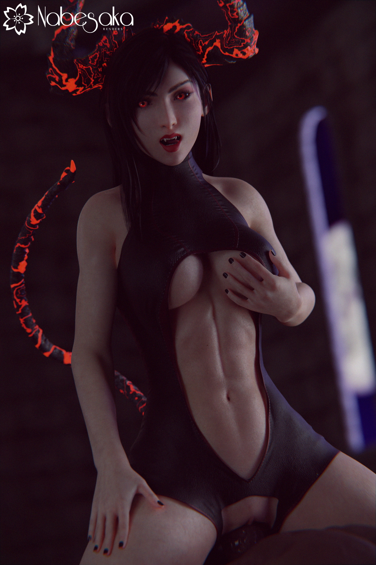 Tifa & The Feeding Time Tifa Lockhart Final Fantasy 7 Remake Succubus