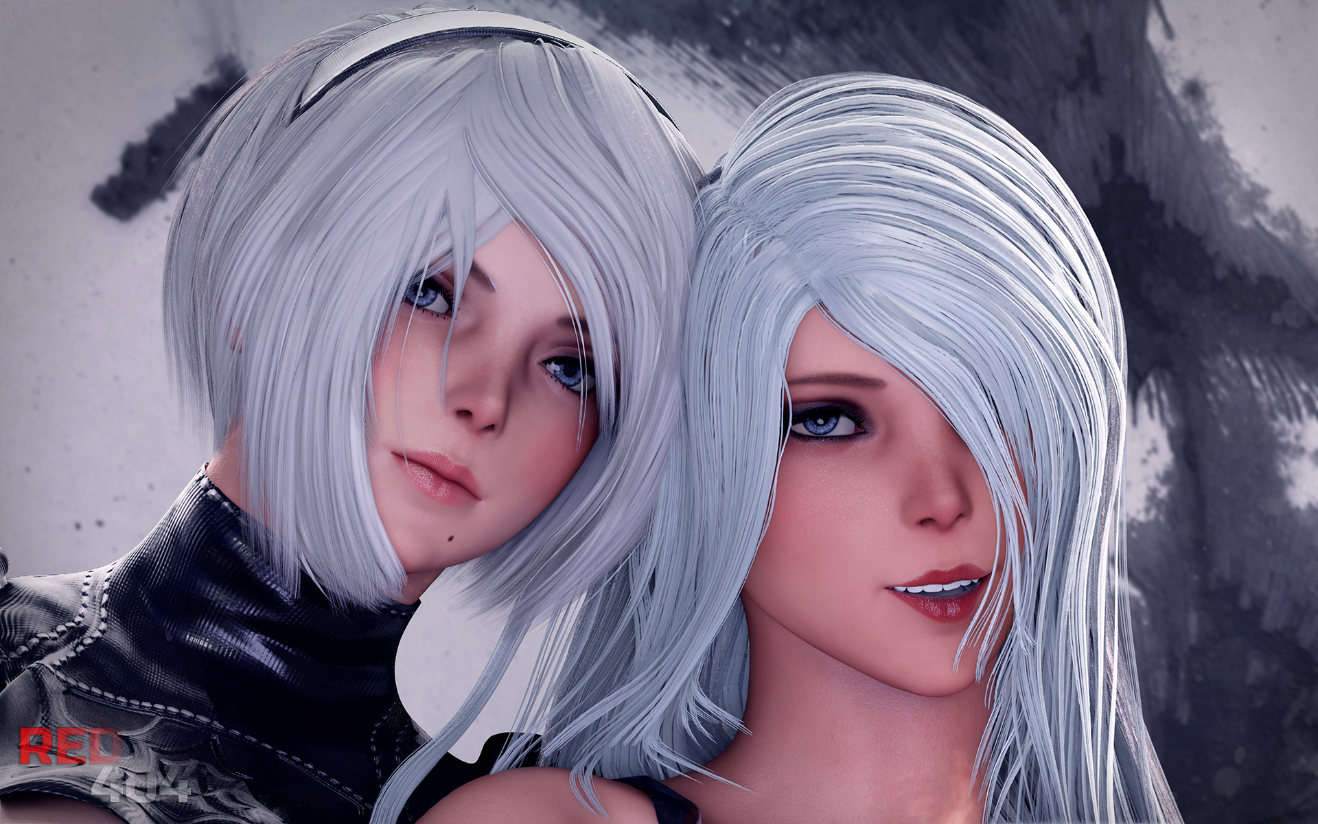 2B A2 4K Nier Automata Nier (series) Yorha A2 2b Pussy Anus Pose Big Tits Pink Nipples Pink Anus White Hair Blue Eyes 2