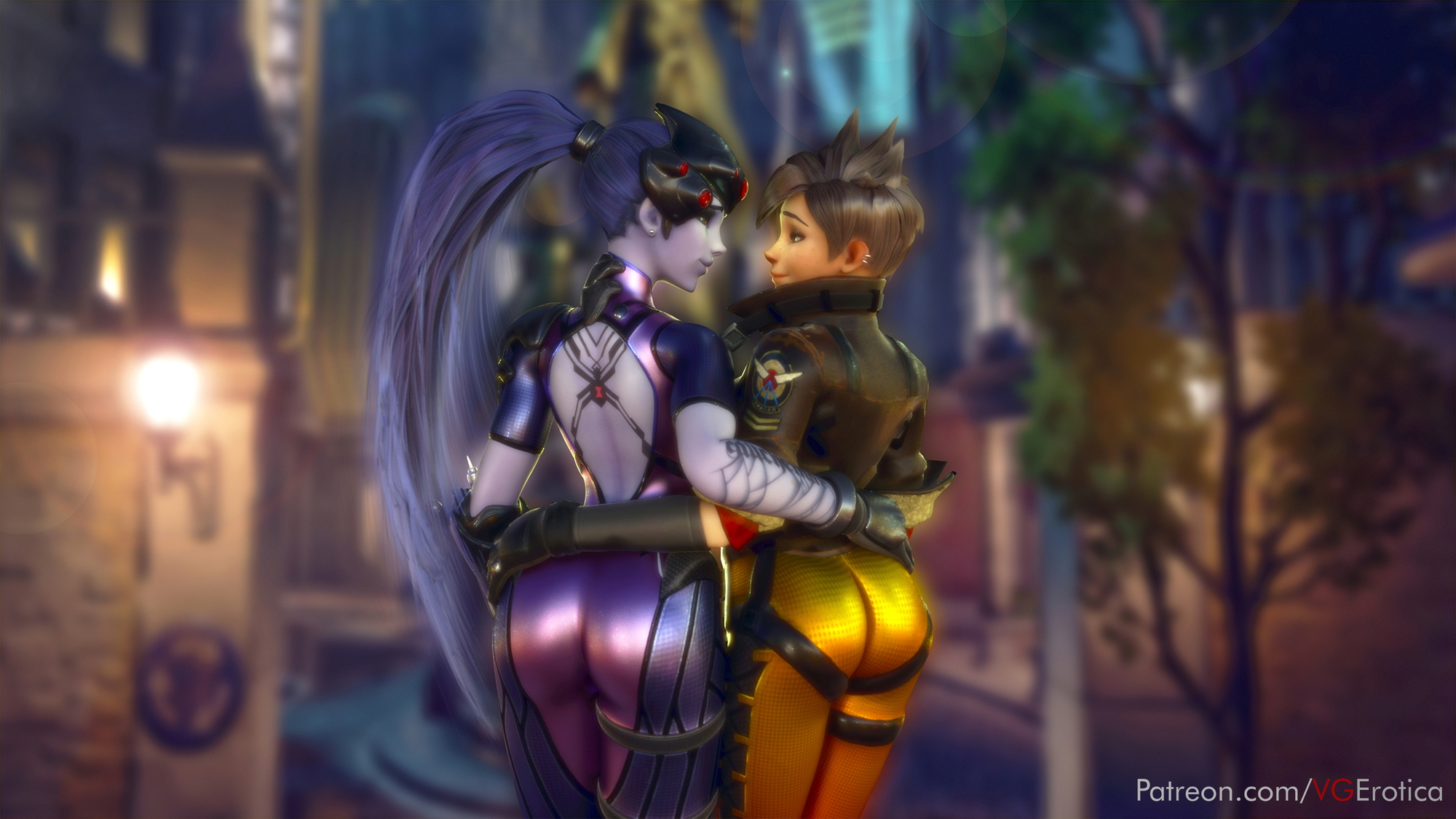 Widow x Tracer Overwatch Widowmaker Tracer 3d Porn Sexy Lesbian Romantic