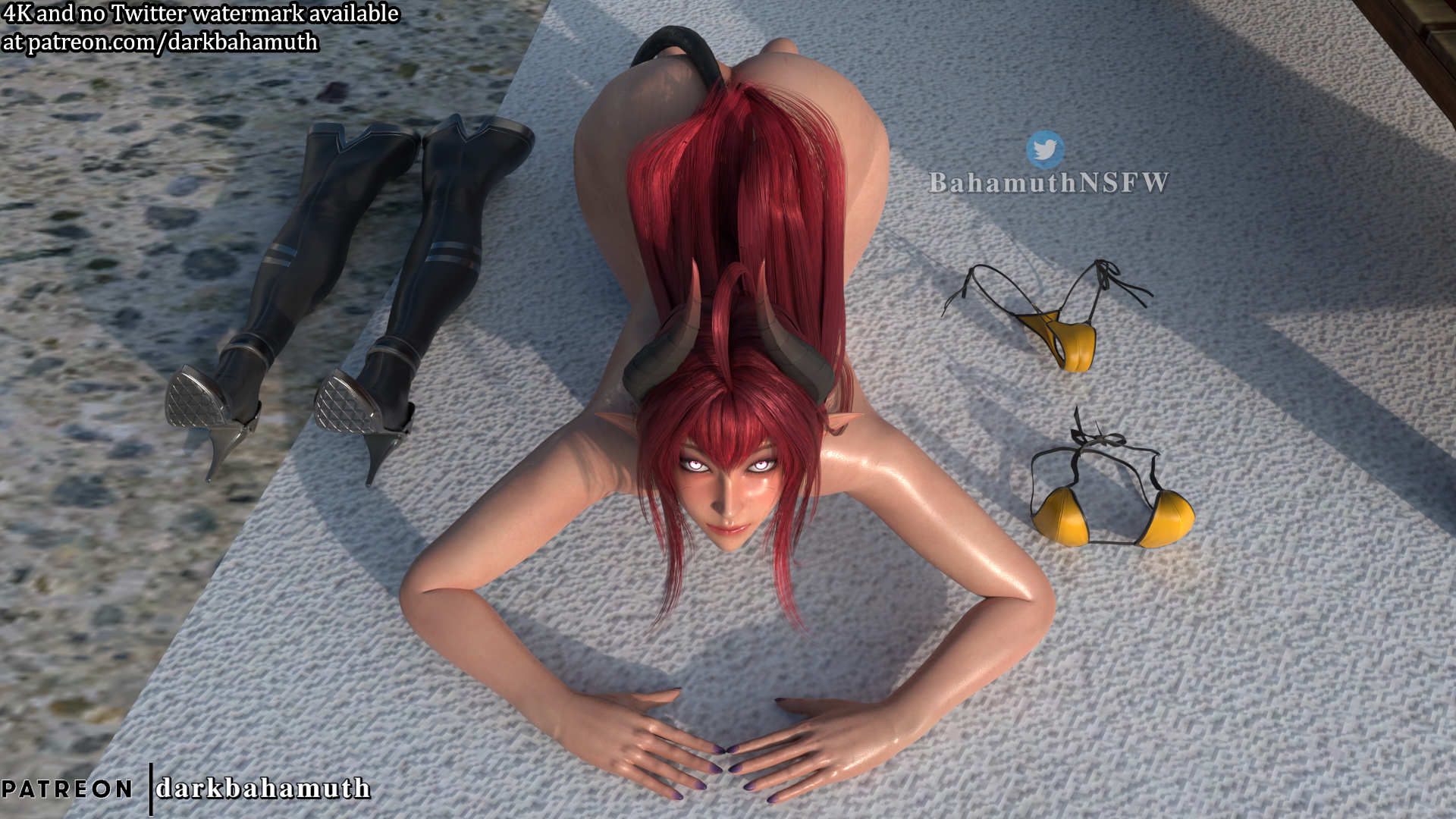 Taming a succubus Daemon Girl Sinia  2