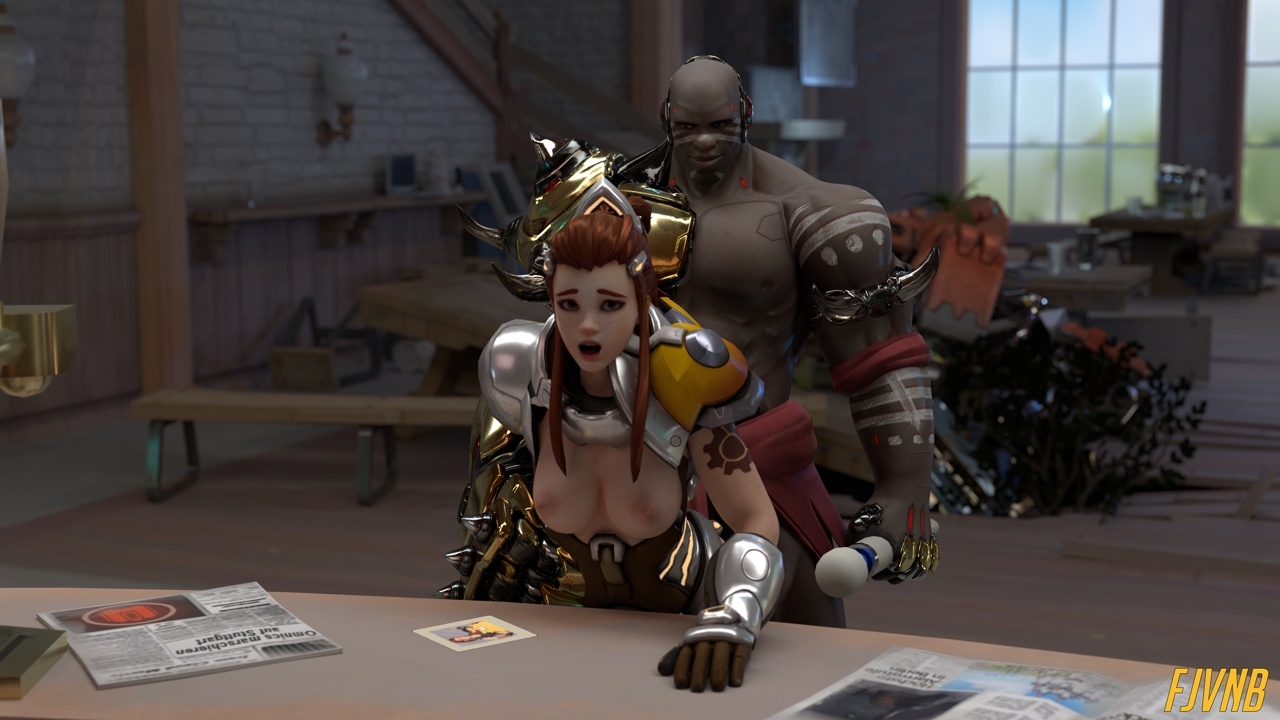 Doomfist & Brigitte XXX Overwatch Brigitte Doomfist Rape