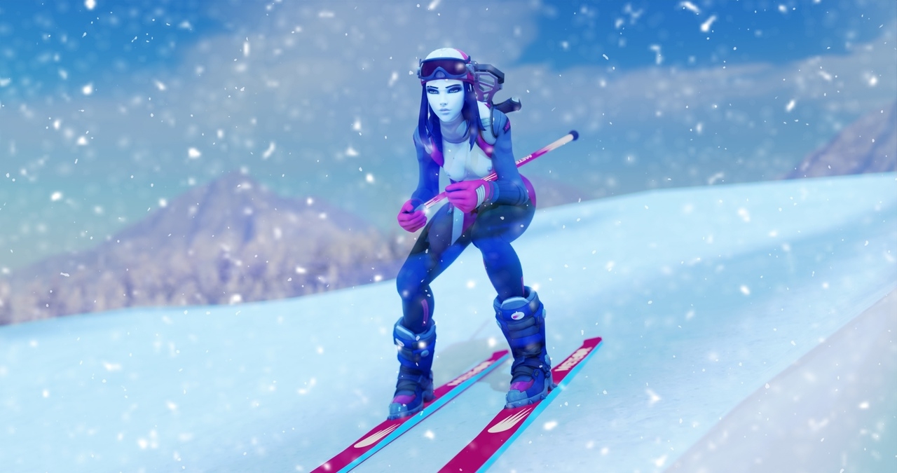 Widowmaker Biathlon. (Version 1) Overwatch Widowmaker Pussy Tits