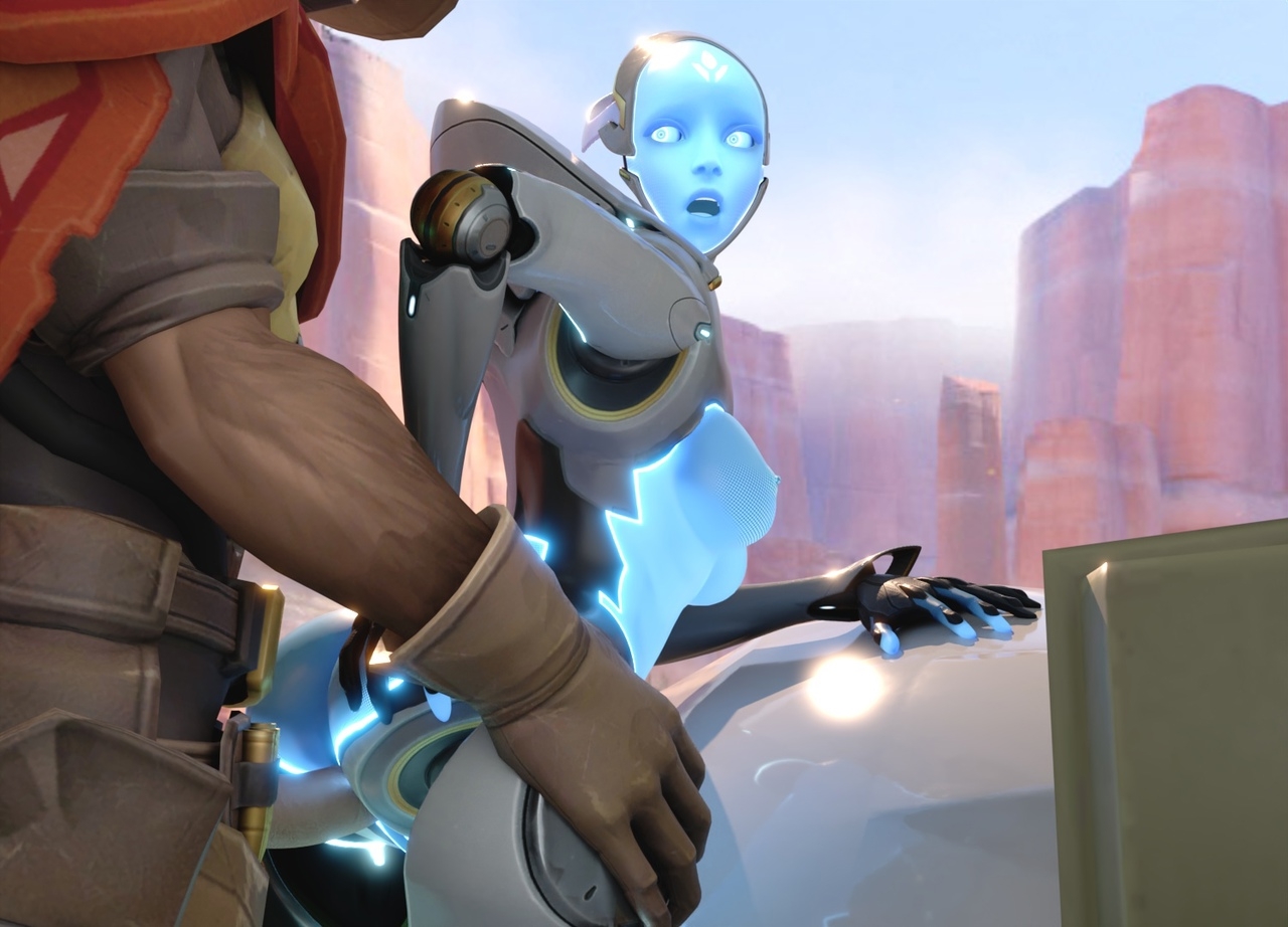 McCree and Echo. Part 1 Overwatch Echo (overwatch) Mccree Sex Anal Penetration Tits