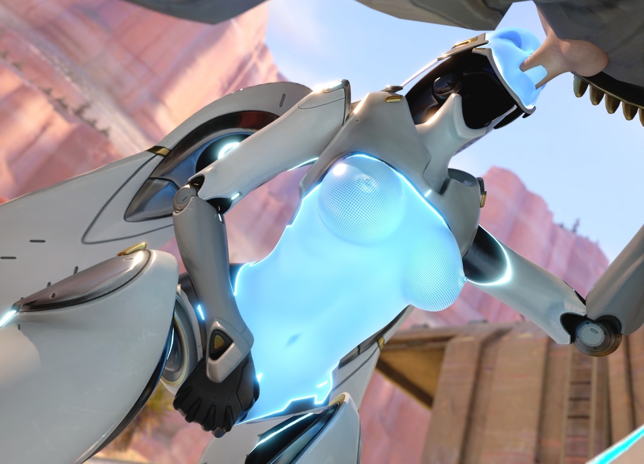 McCree and Echo. Part 2 Overwatch Echo (overwatch) Mccree Sex Blowjob Masturbating Tits