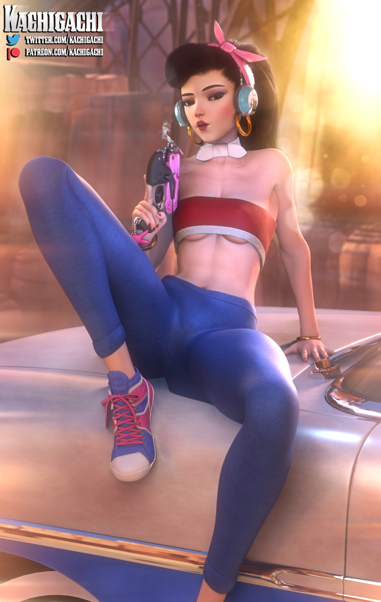 D.Va (Cruiser) Overwatch Dva (overwatch) D.va Pinup Breasts 3