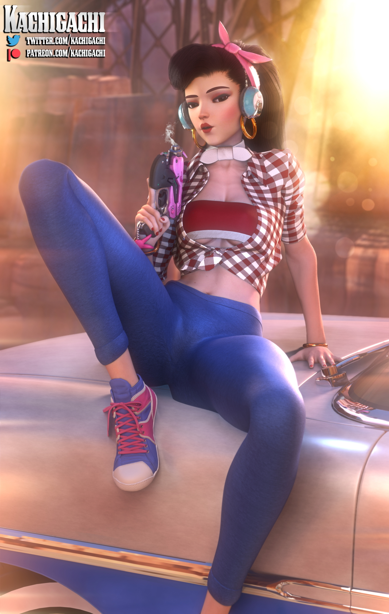 D.Va (Cruiser) Overwatch Dva (overwatch) D.va Pinup Breasts 4