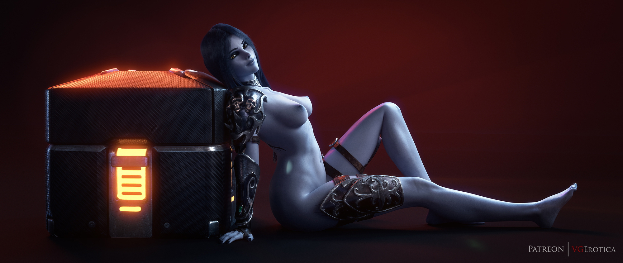 Widow archive 2 Overwatch Widowmaker 3d Porn Nude Naked Natural Boobs Natural Breast Armor Sensual Sexy 2