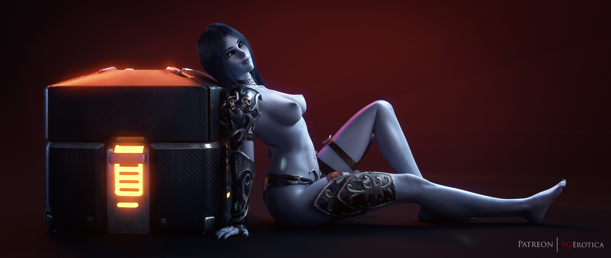 Widow archive 2 Overwatch Widowmaker 3d Porn Nude Naked Natural Boobs Natural Breast Armor Sensual Sexy 4