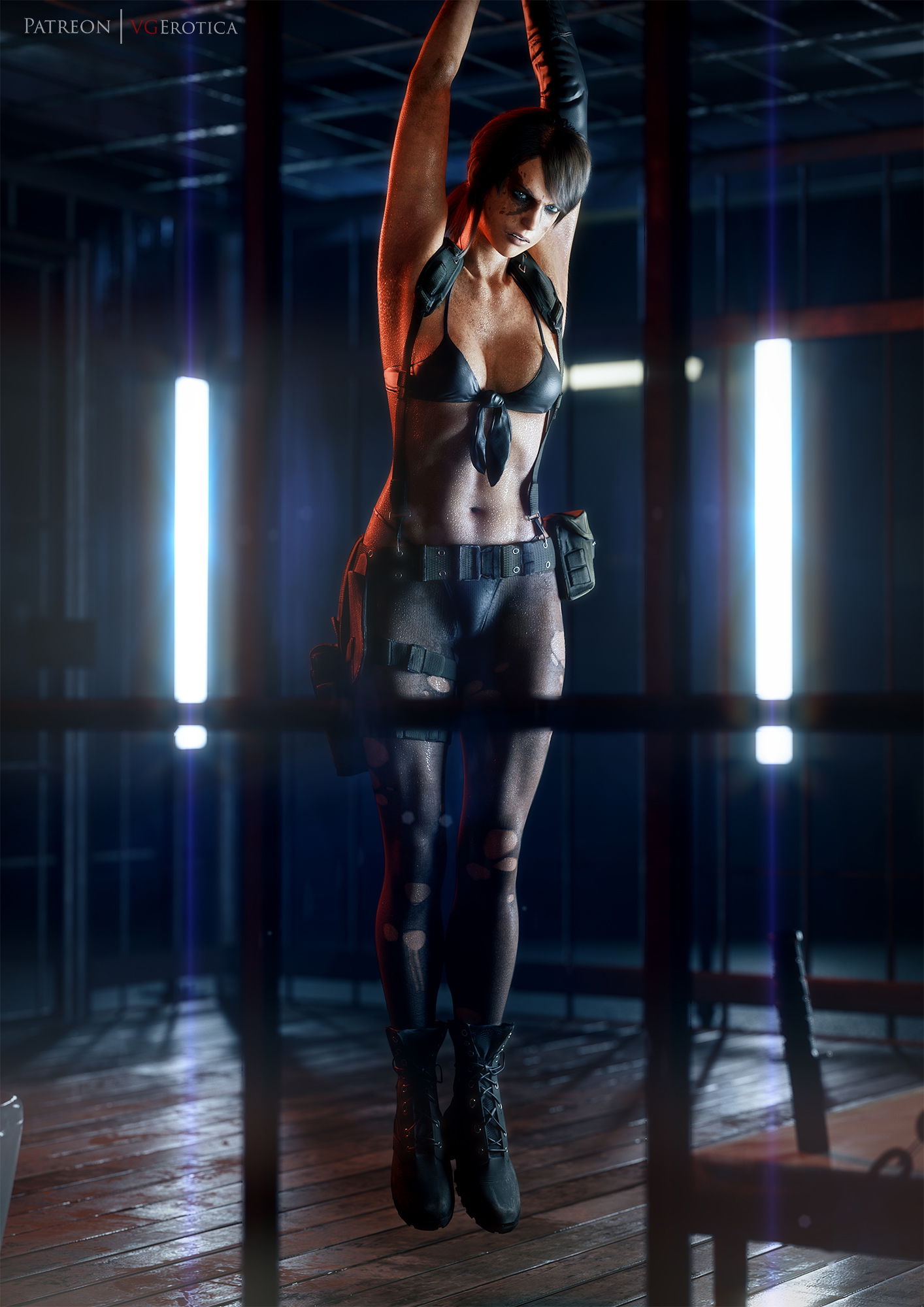 Quiet liftup Quiet Metal Gear Solid 3d Porn Restrained Chained Bdsm Prison Domination Lift Up Nude Naked Pussy
