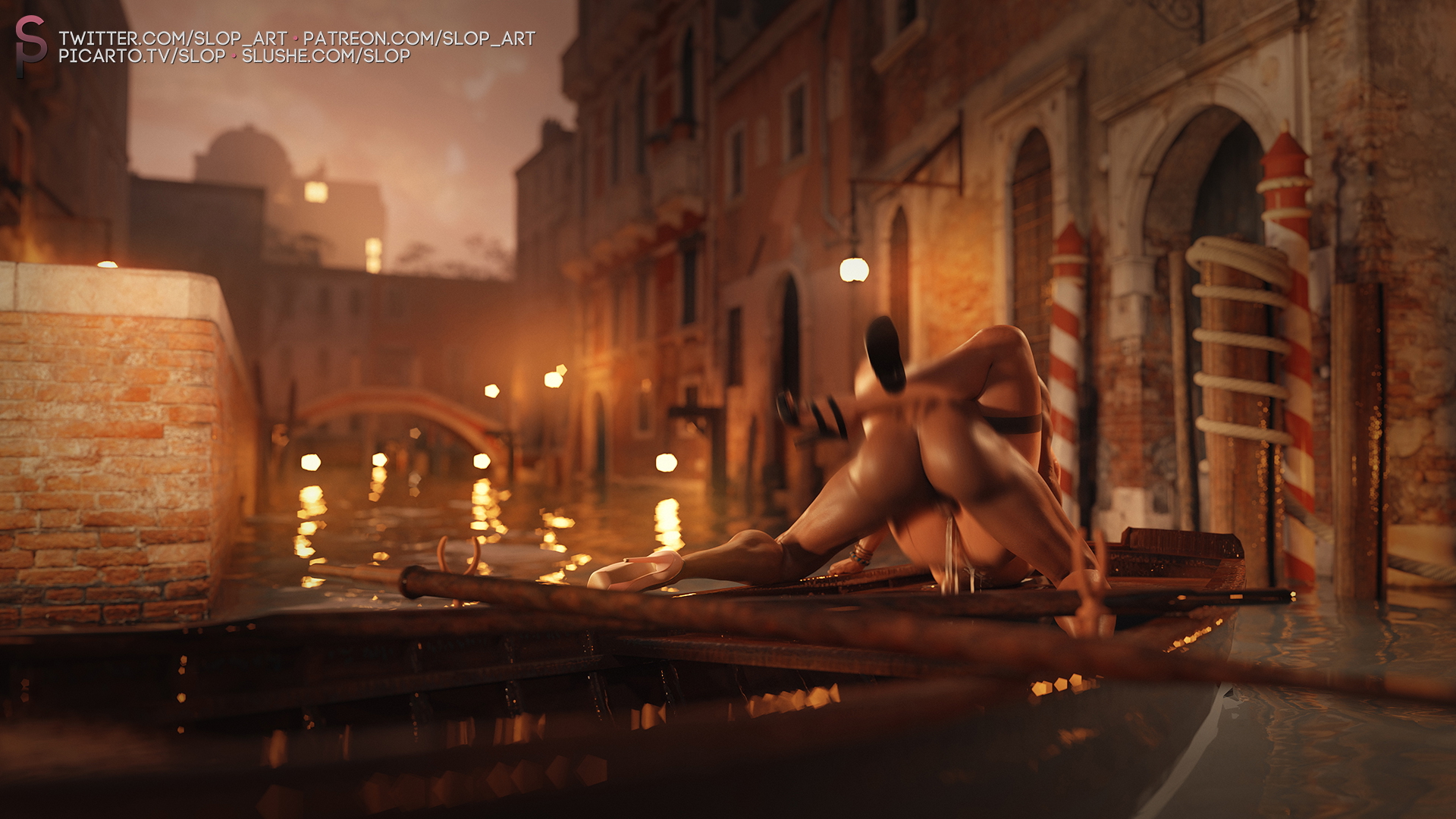One Evening In Venice  Futanari Femboy 18