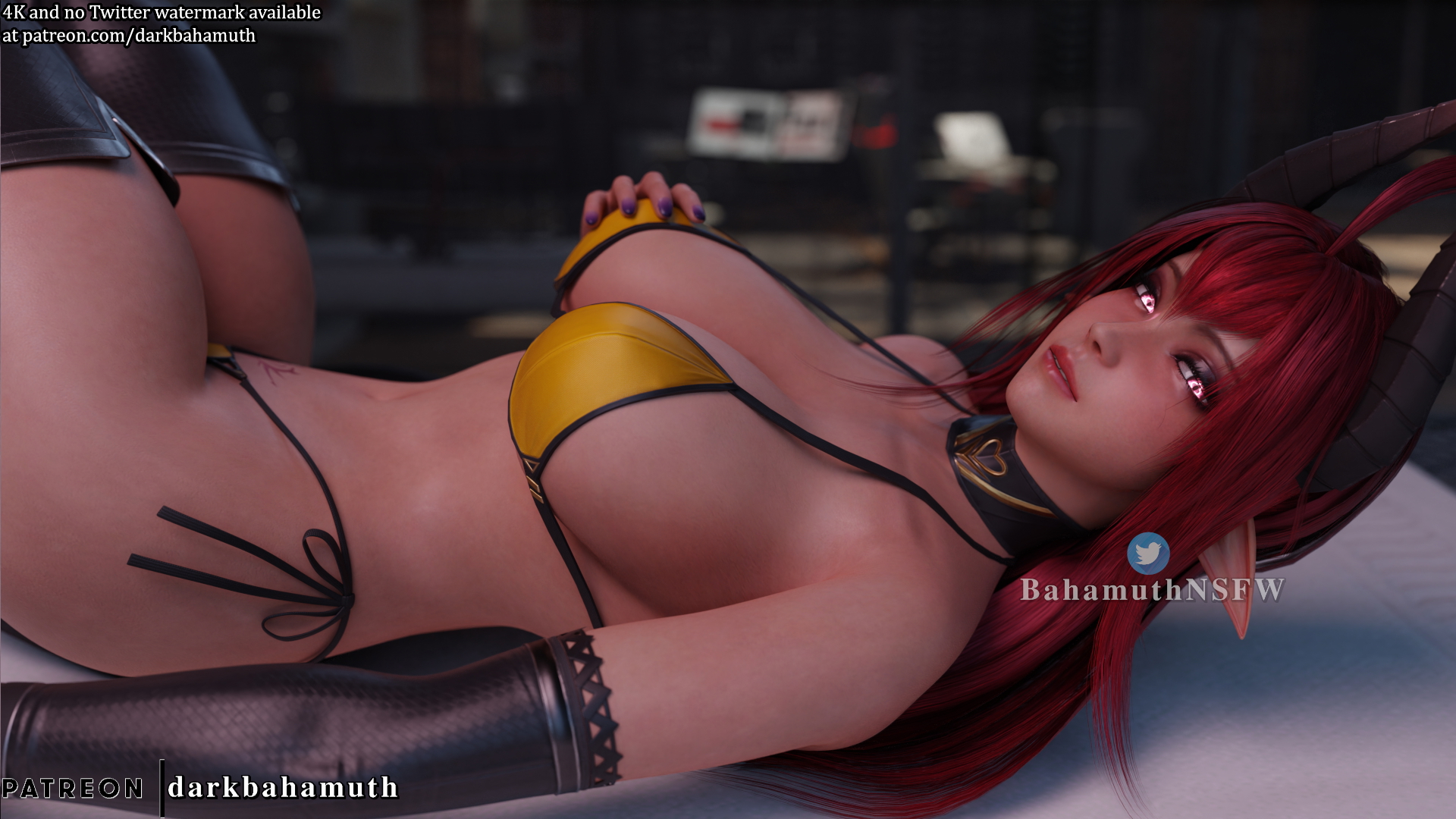 She wants something... || Commission! Daemon Girl Sinia  2