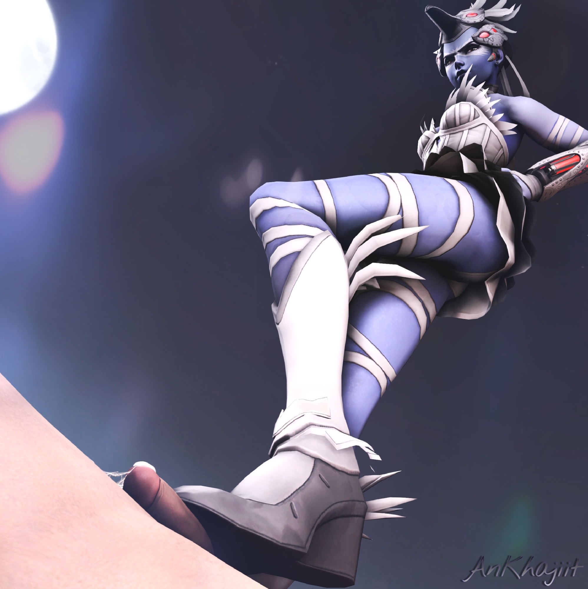 [AnKhajiit] Widowmaker Collection Widowmaker Overwatch Feet Feetjob Footjob Barefoot Fetish