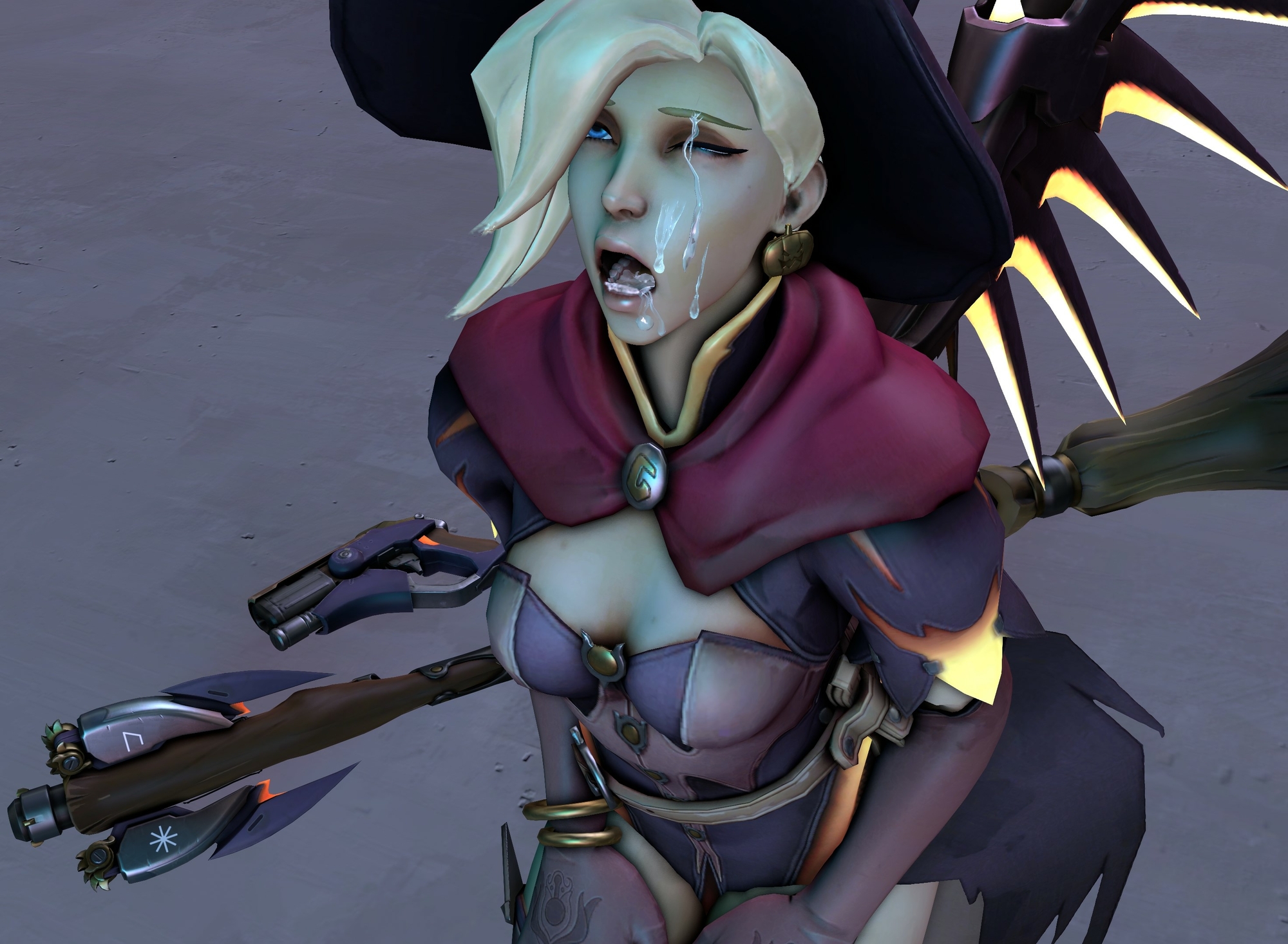[AnKhajiit] Mercy Collection Mercy Overwatch Sfm Source Filmmaker Feet Fetish Ass 3