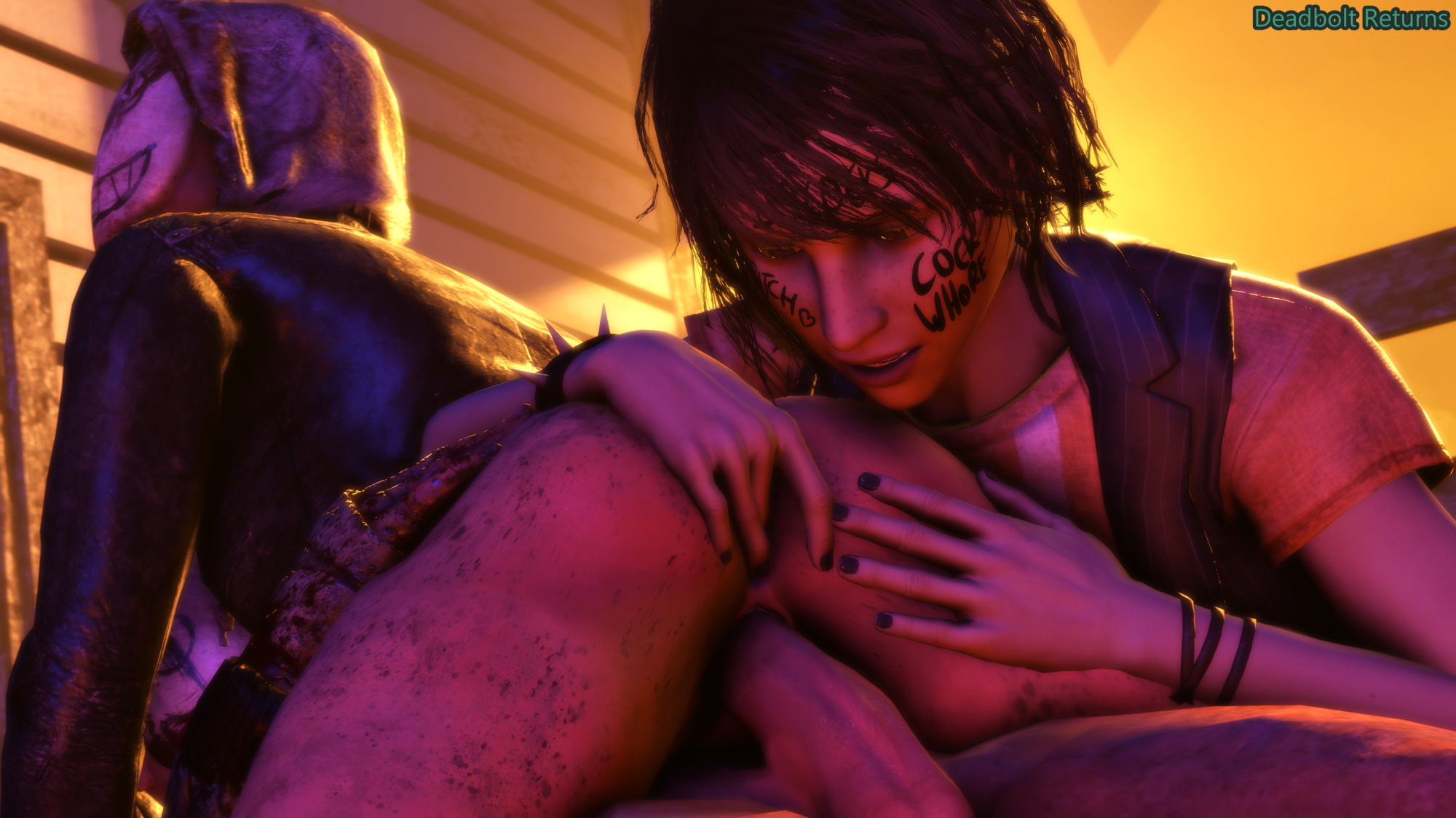 Julie, Frank, Heather Threesome Silent Hill Silent Hill 3 Heather Mason Dead By Daylight Dbd Frank Julie The Legion 3d Porn Sfm Source Filmmaker
