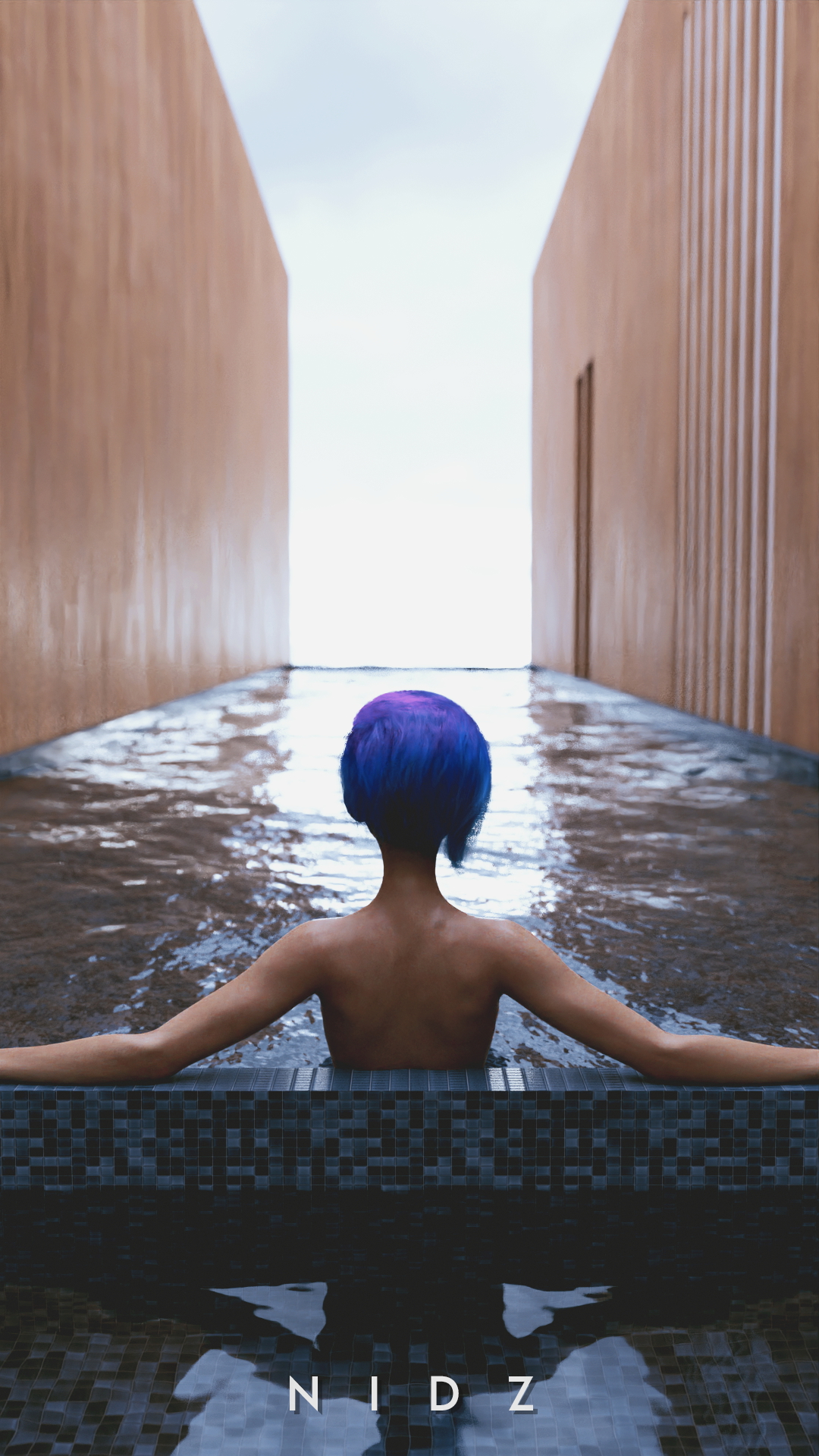 Gwyn Pool Gwyn 3d Porn Videogame Art Nude Naked Nature Natural Boobs Pink Nipples Pool Natural Breast 2