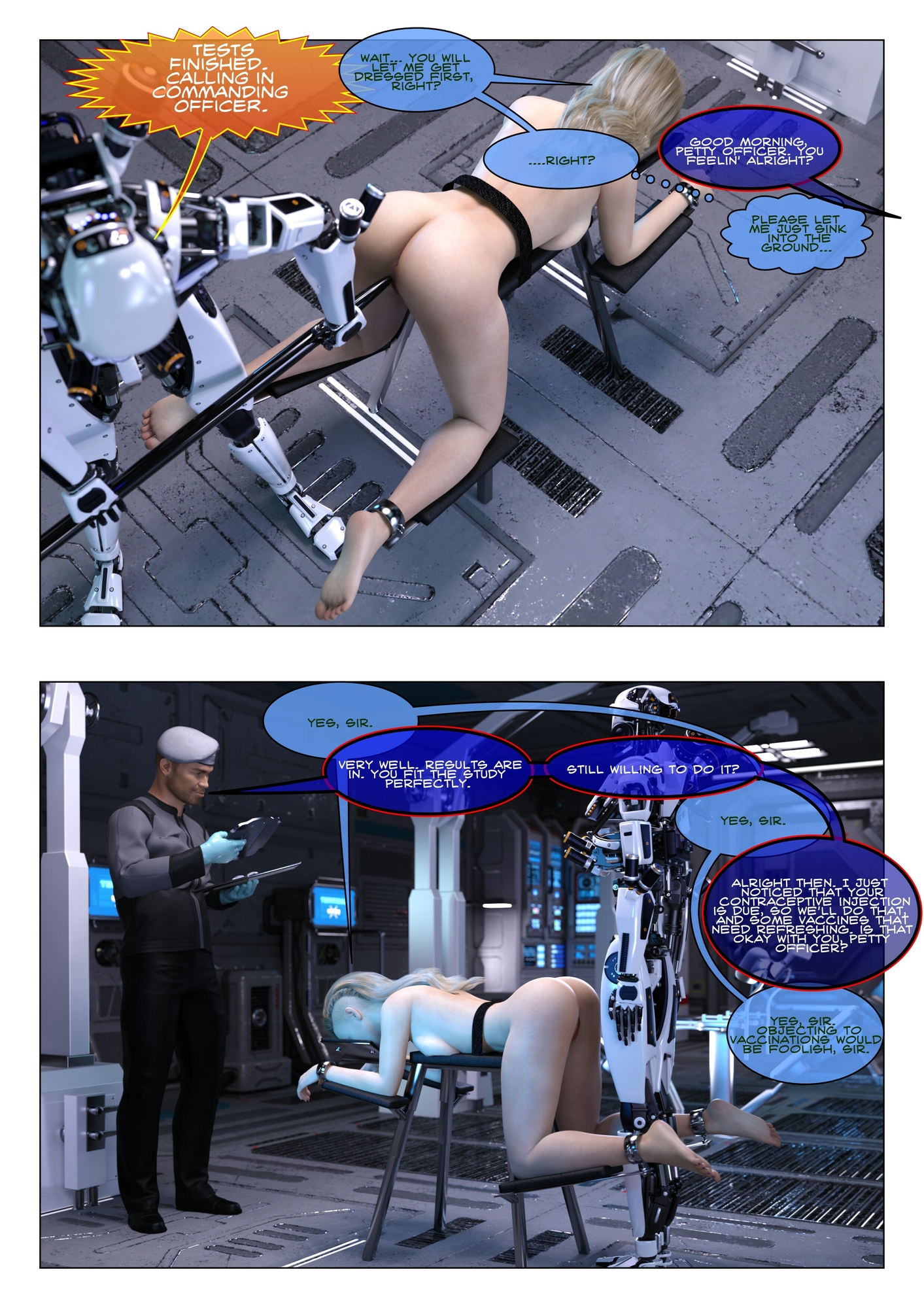 For Science - Episode 6  Medical Sci-fi Comic 6