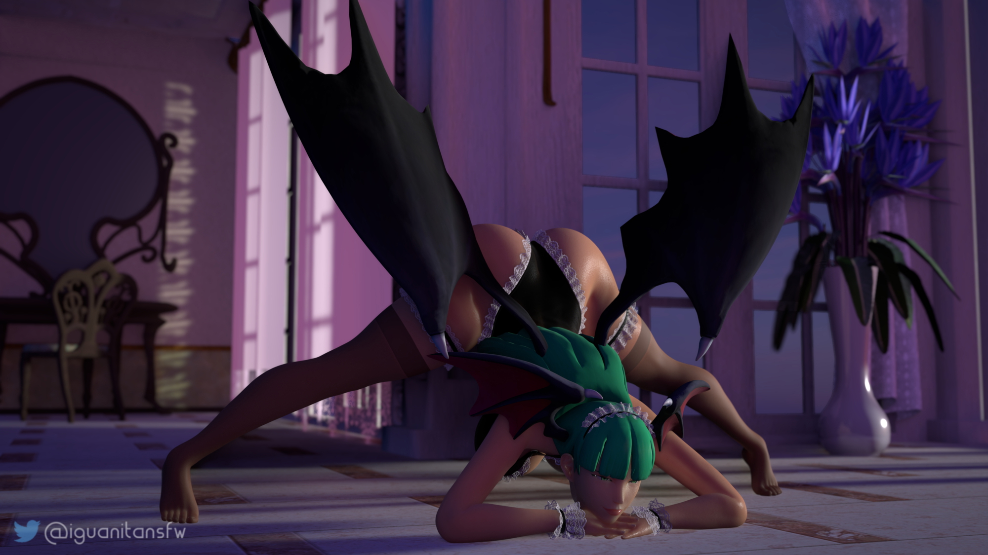 Morrigan Morrigan Aensland Nude Succubus Big Tits Big Ass 3