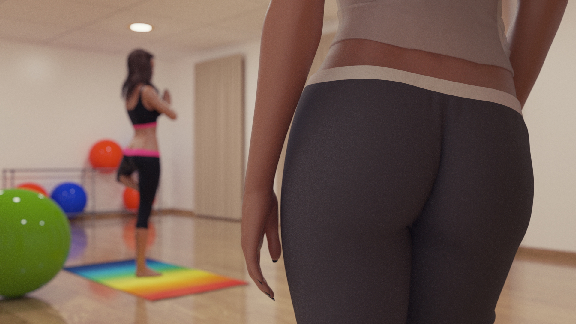 Sexy Gym  3d Porn 3d Girl Videogame Original Character Futanari Futa Big Cock Bwc Gym Workout Oral Sex Undressed Fellatio Blowjob Sucking Cock Cum In Mouth Anal Pussy Pussy Penetration Doggy Style Position 5